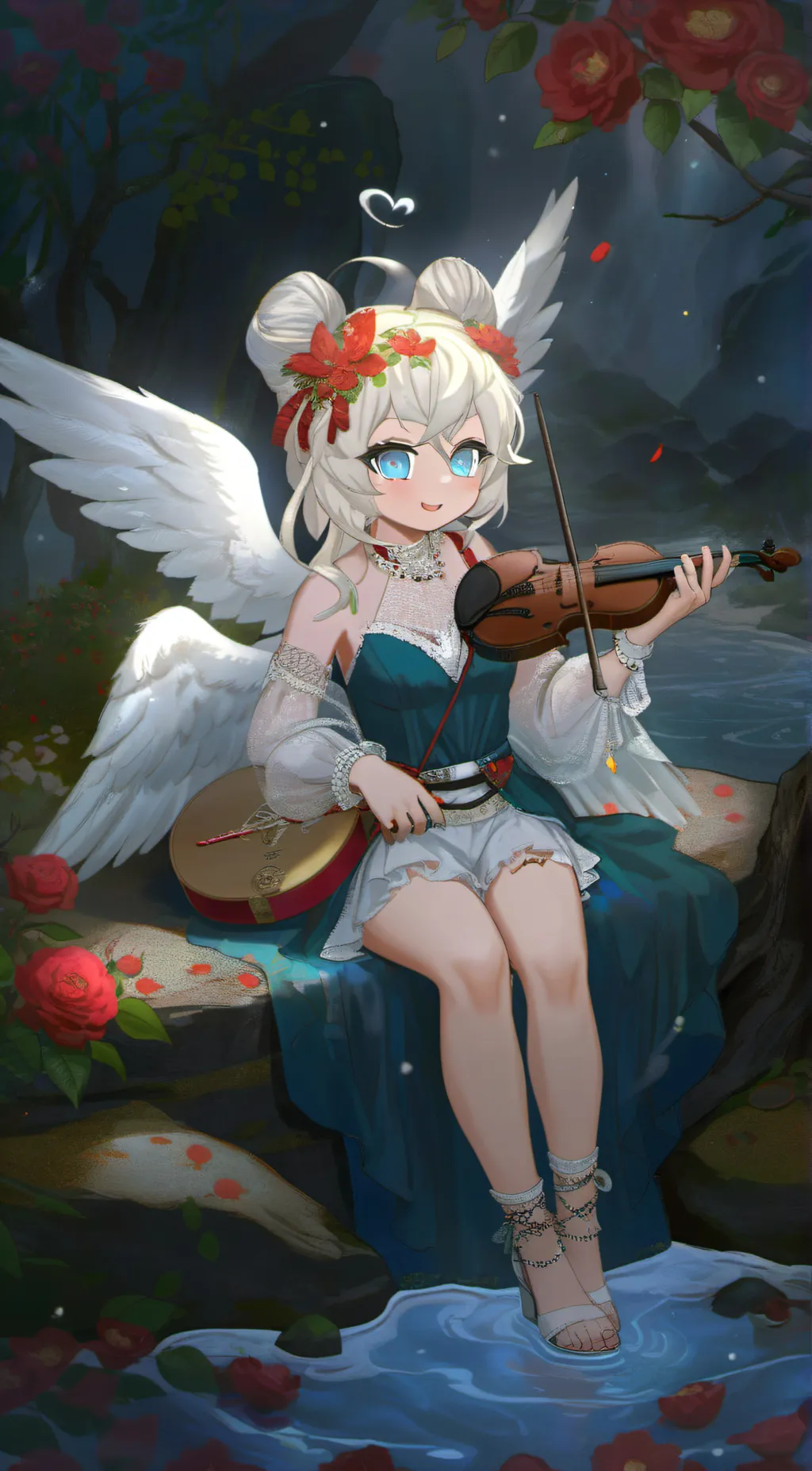 ai character: Mari background