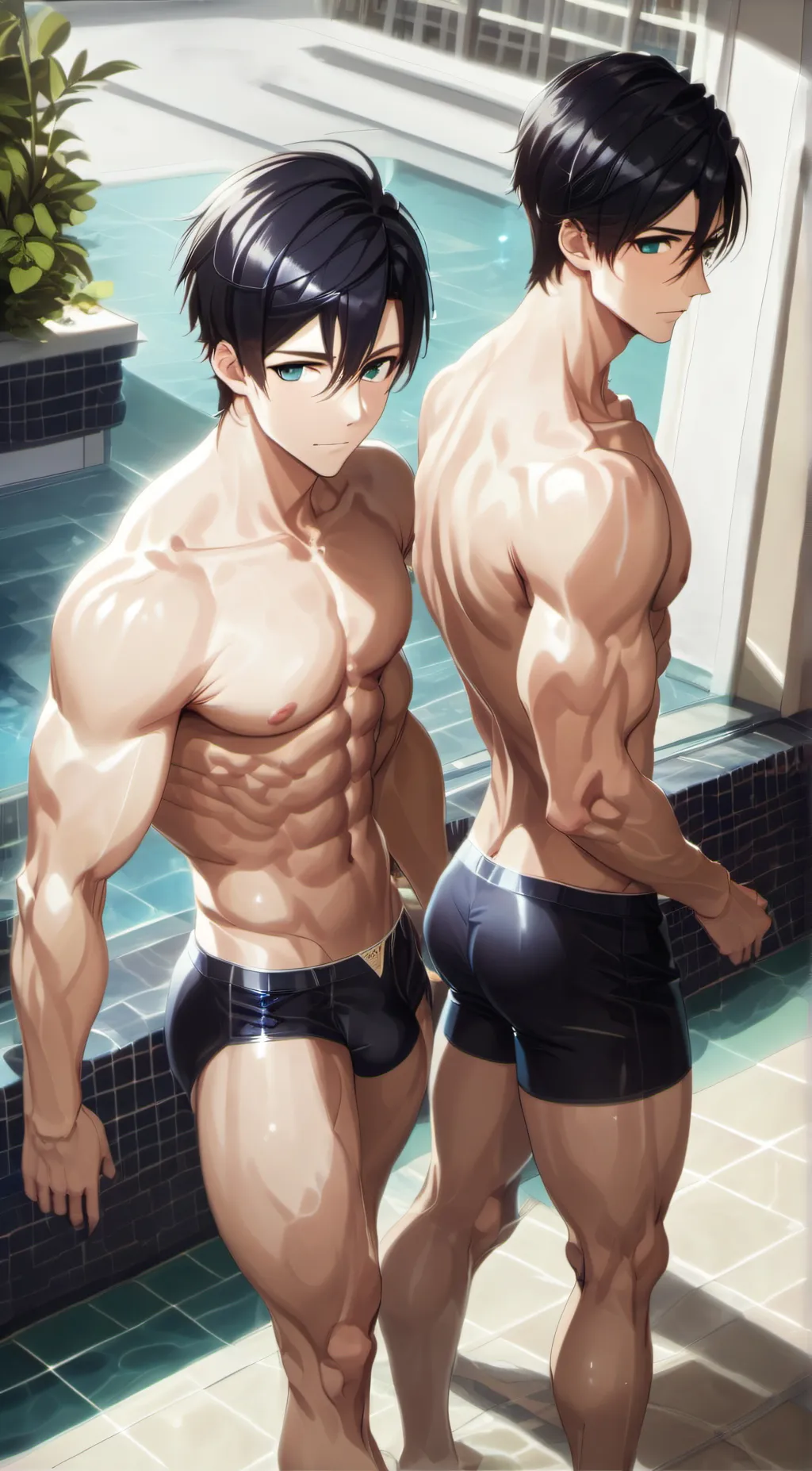 ai character: Yuri and Nil background