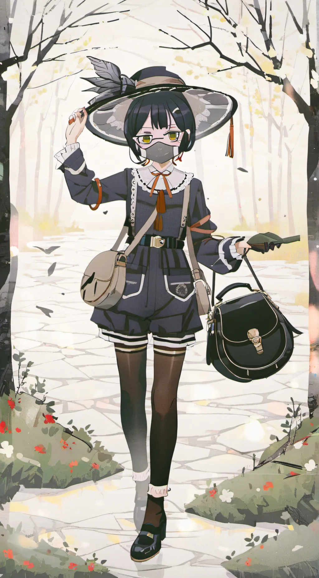 ai character: farah background