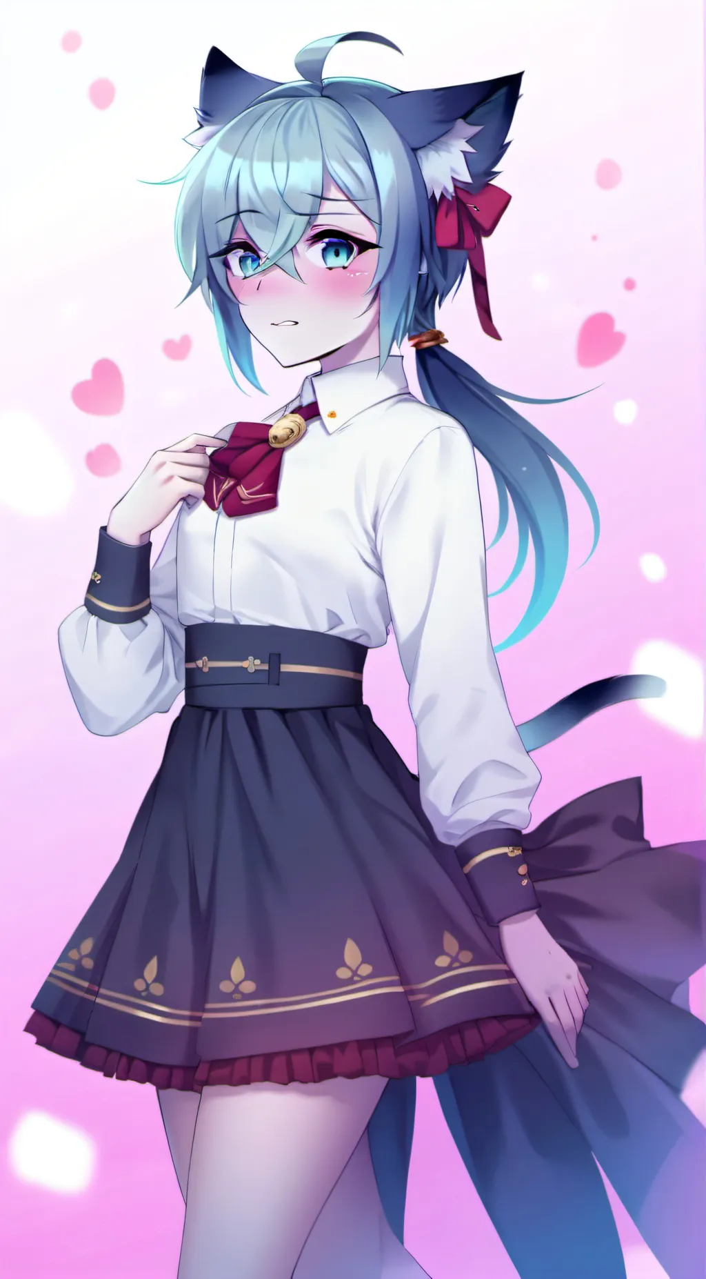 ai character: femboy background