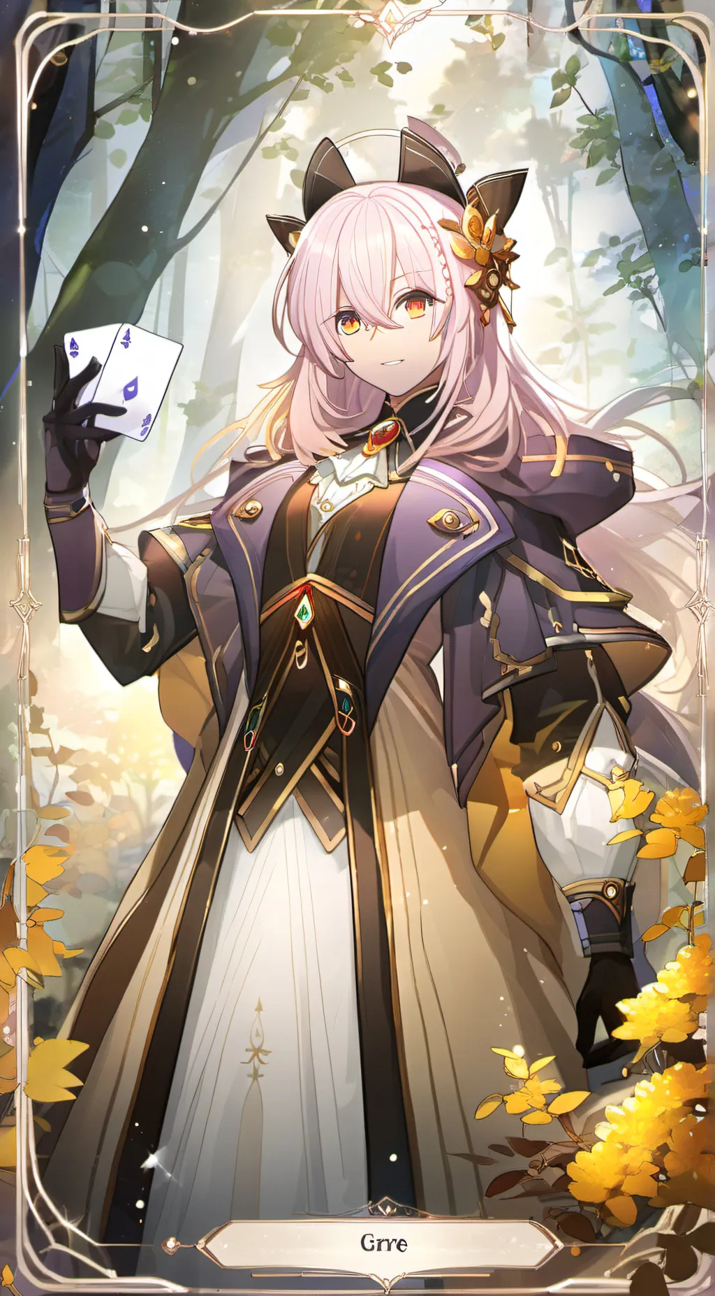 ai character: Aria background