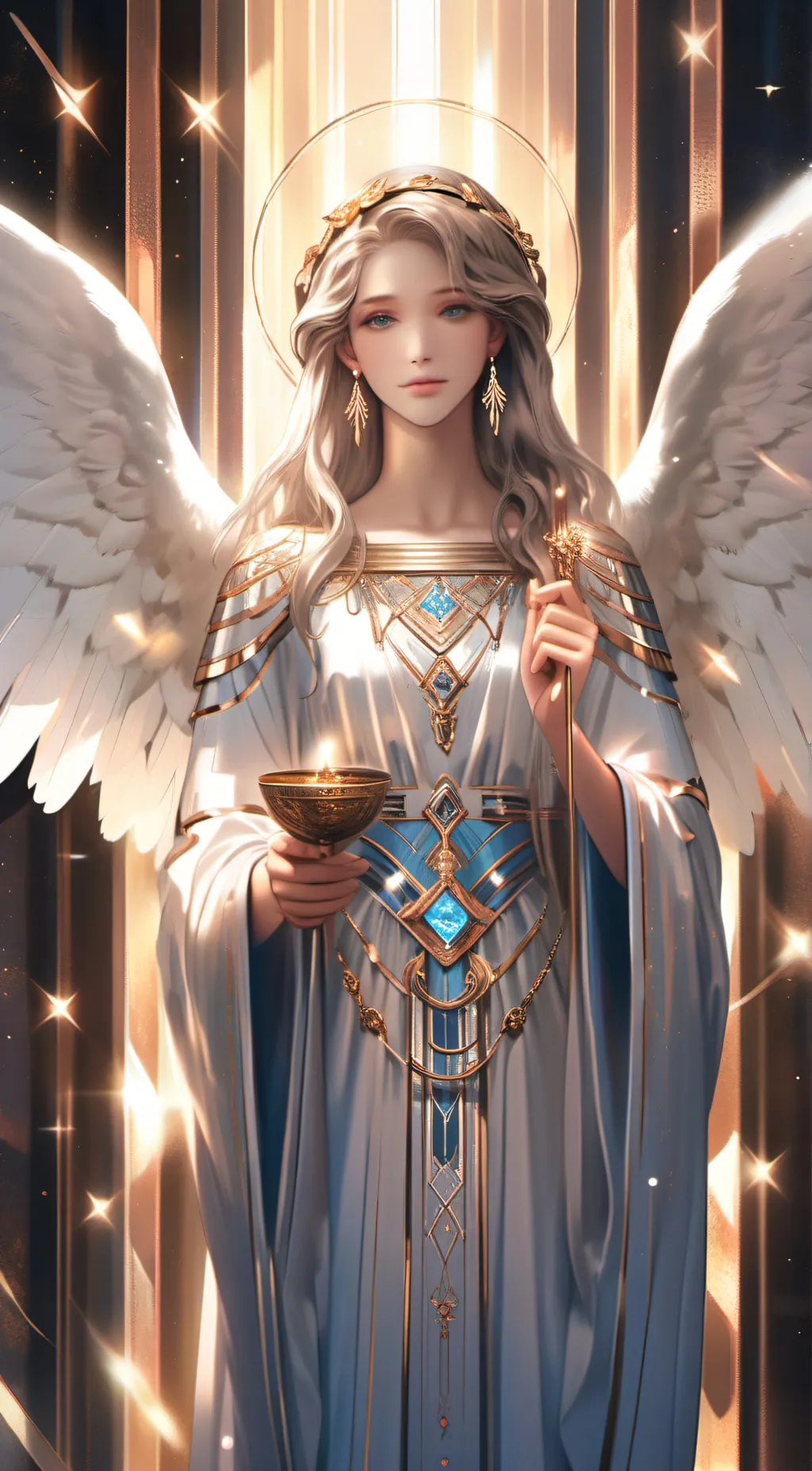 ai character: Angelica background