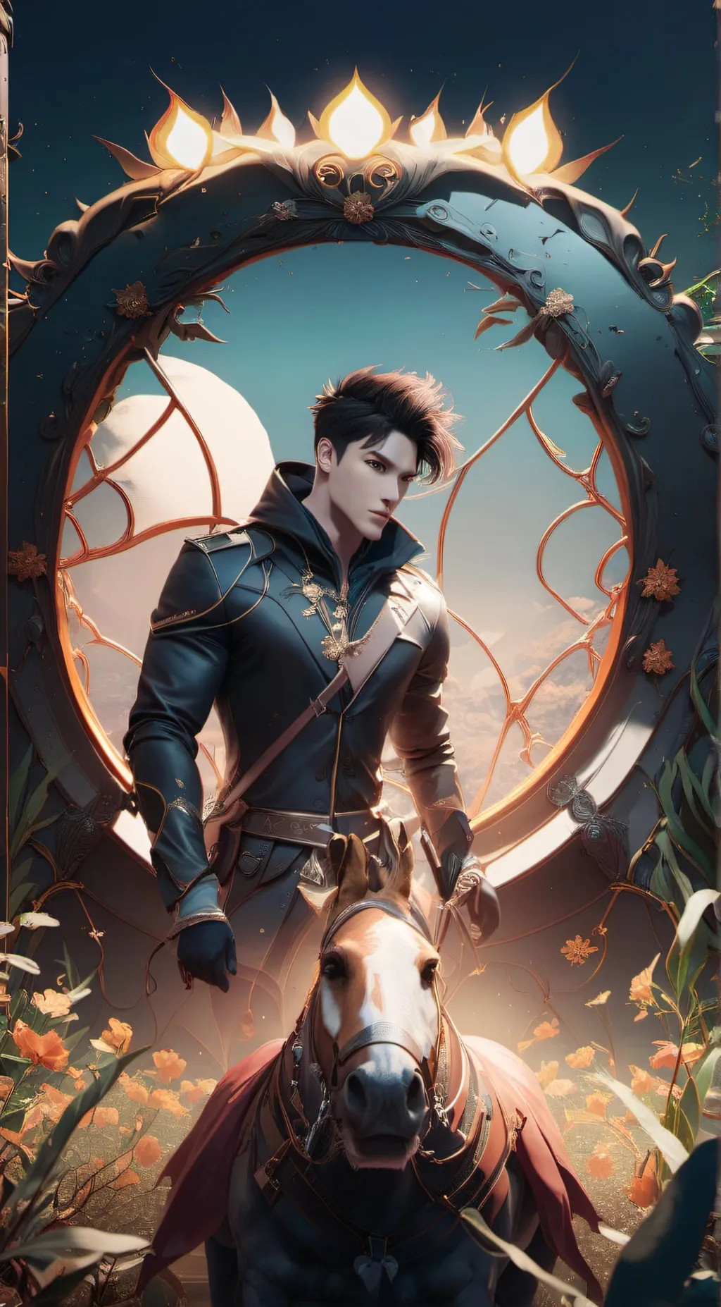 ai character: Max background