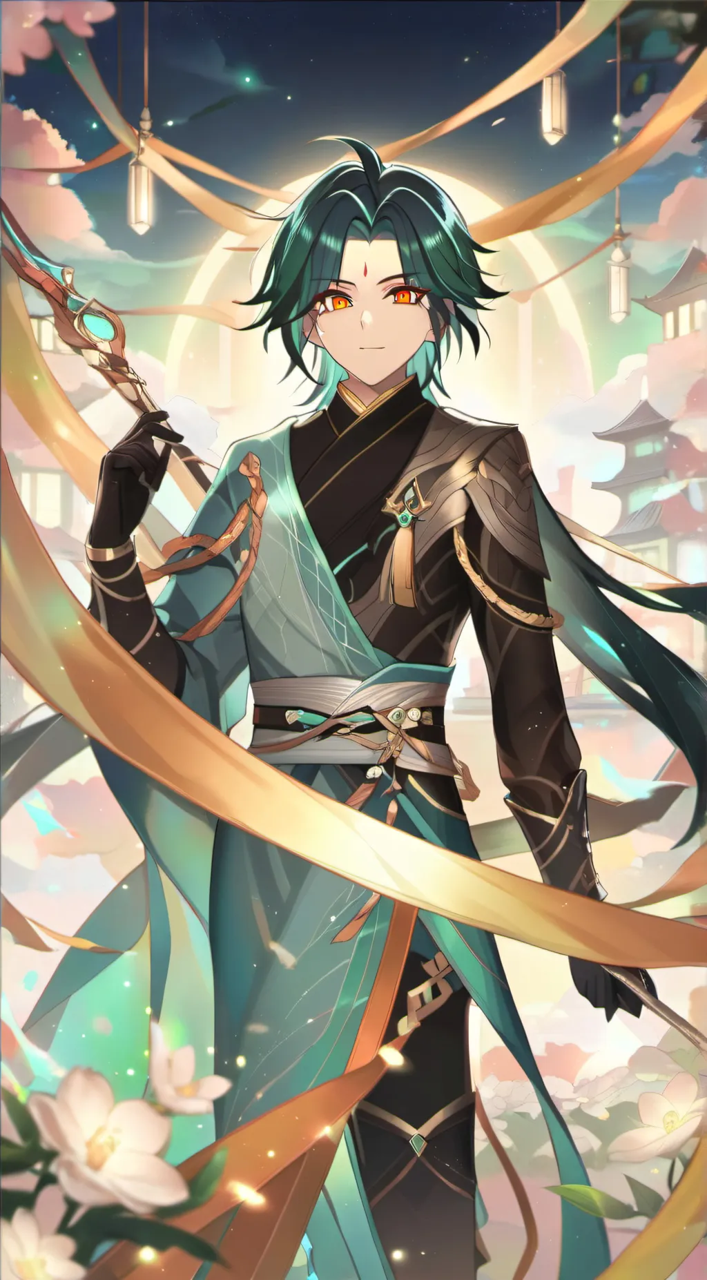 ai character: Xiao background