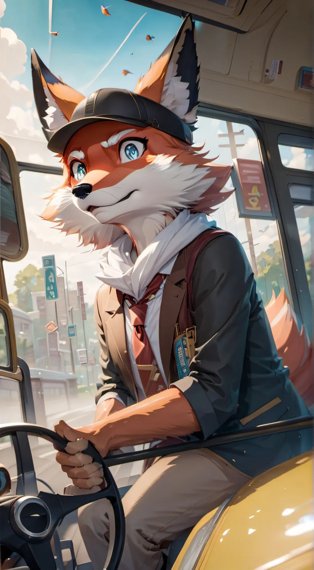 ai character: Ravey background