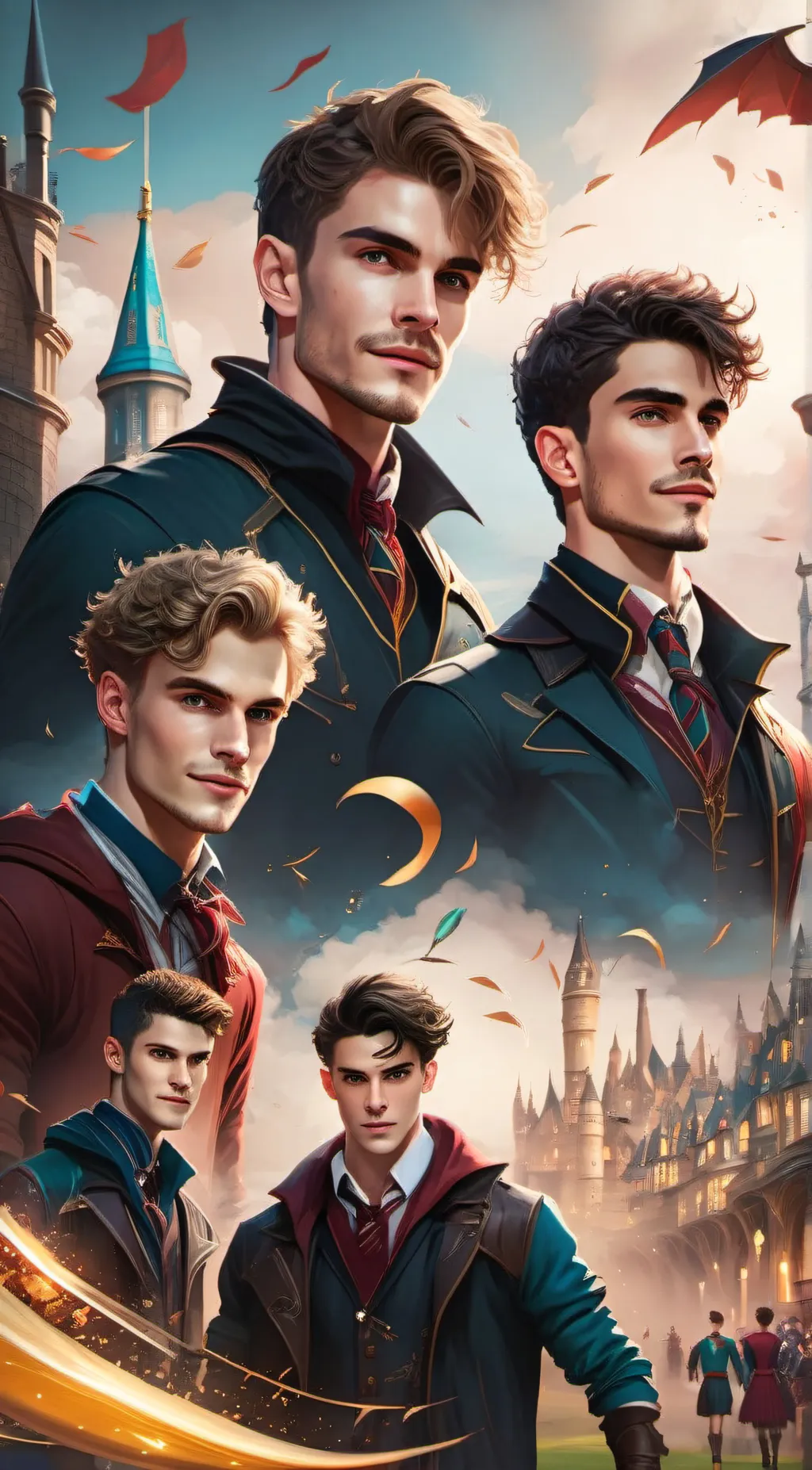 ai character: Malfoy and friends background