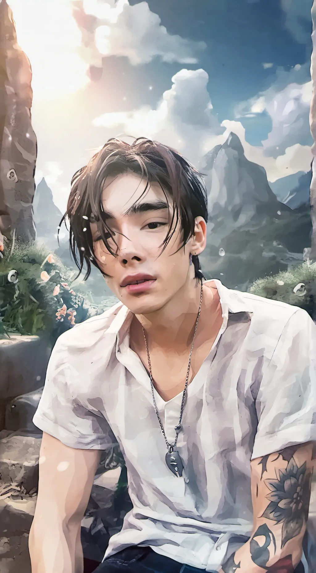 ai character: Lucas background