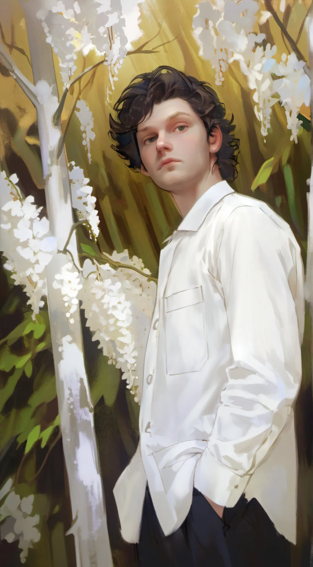 ai character: Lucifer background