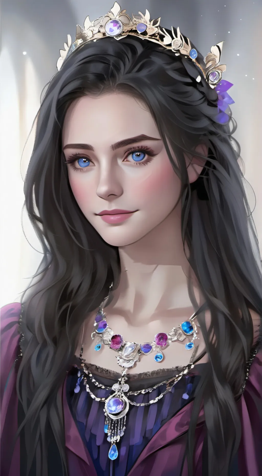 ai character: Arabella  background