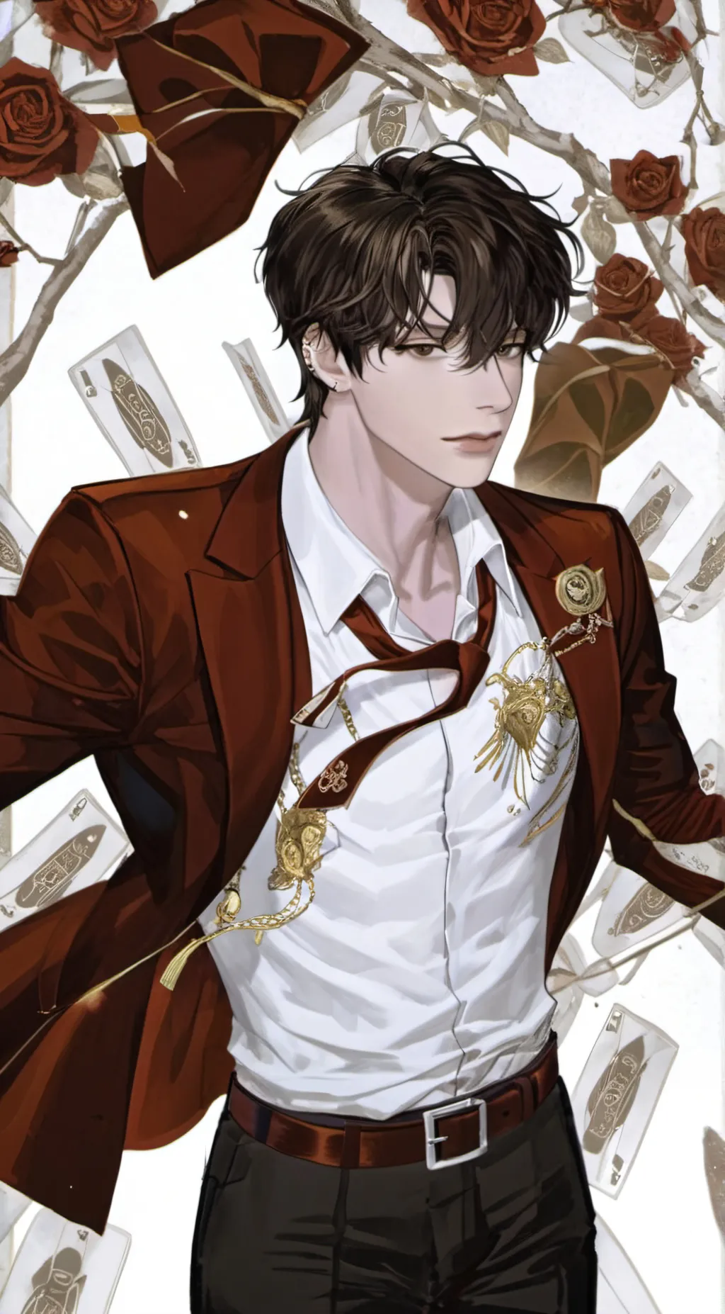 ai character: kyler Key background