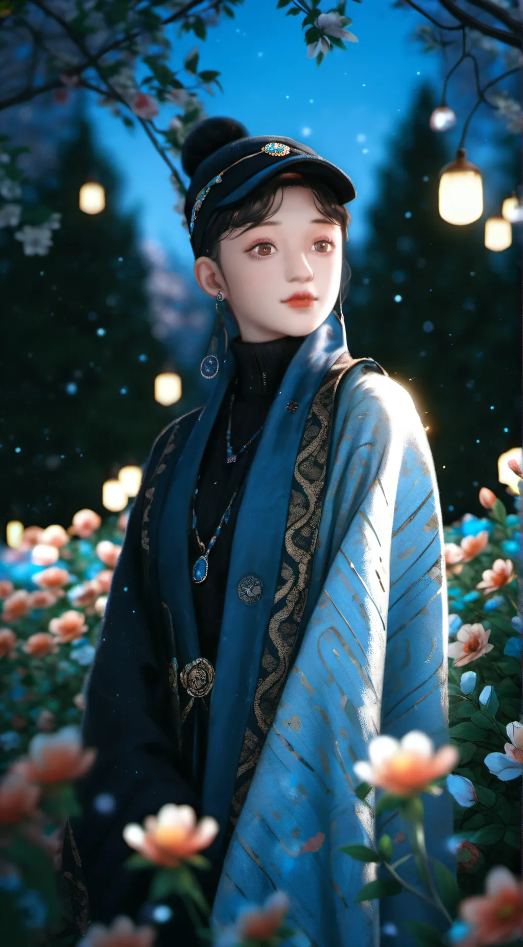 ai character: cutie background