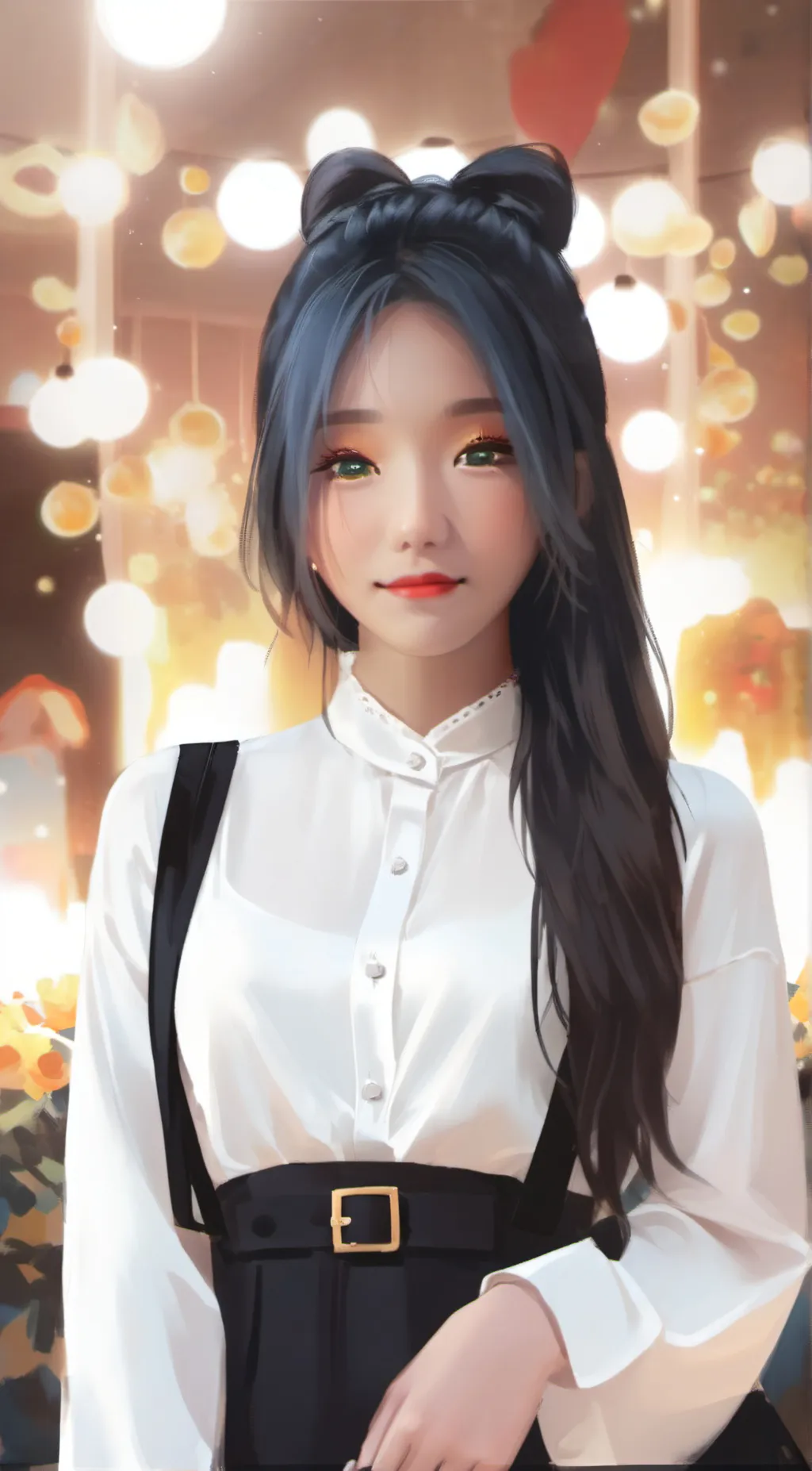 ai character: kim background