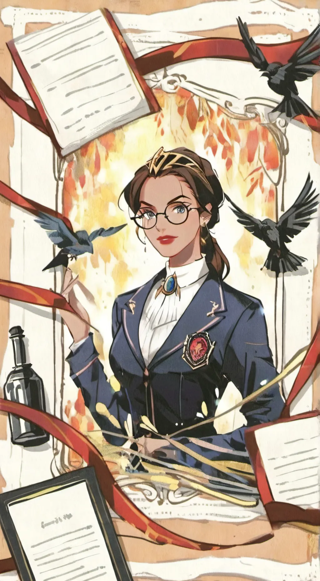 ai character: Rachel background