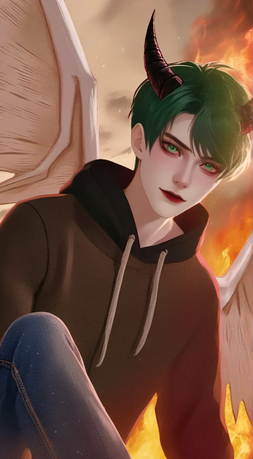 ai character: Aaron background