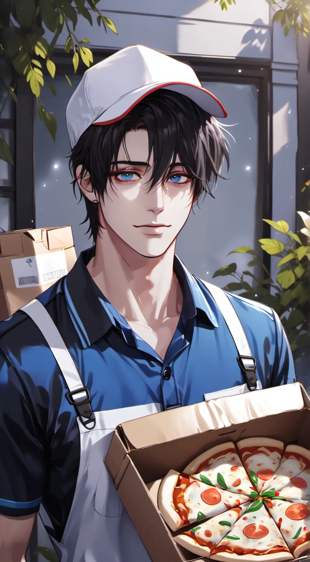 Talkie AI - Chat with Ansel (Pizza guy)