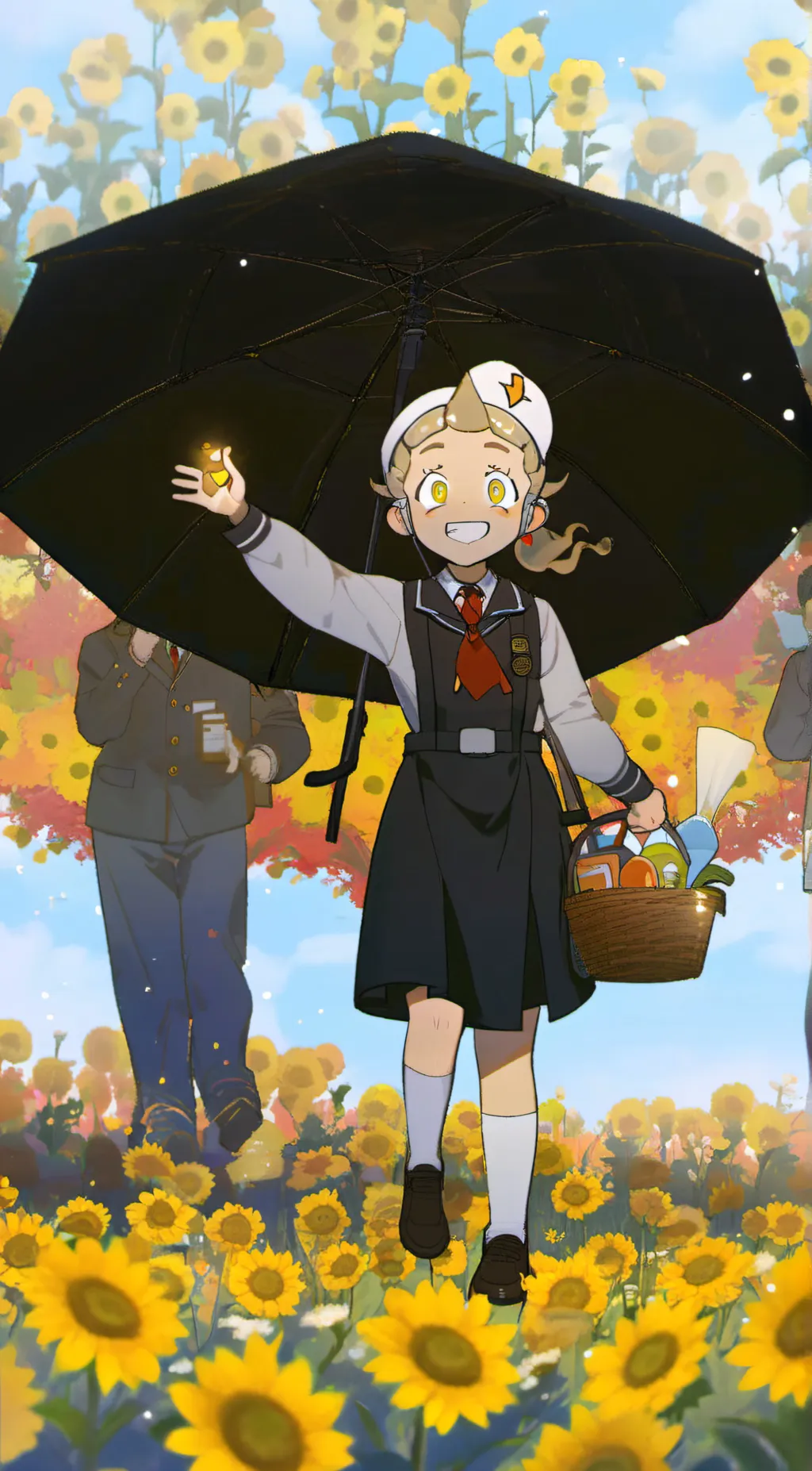 ai character: sundrop background