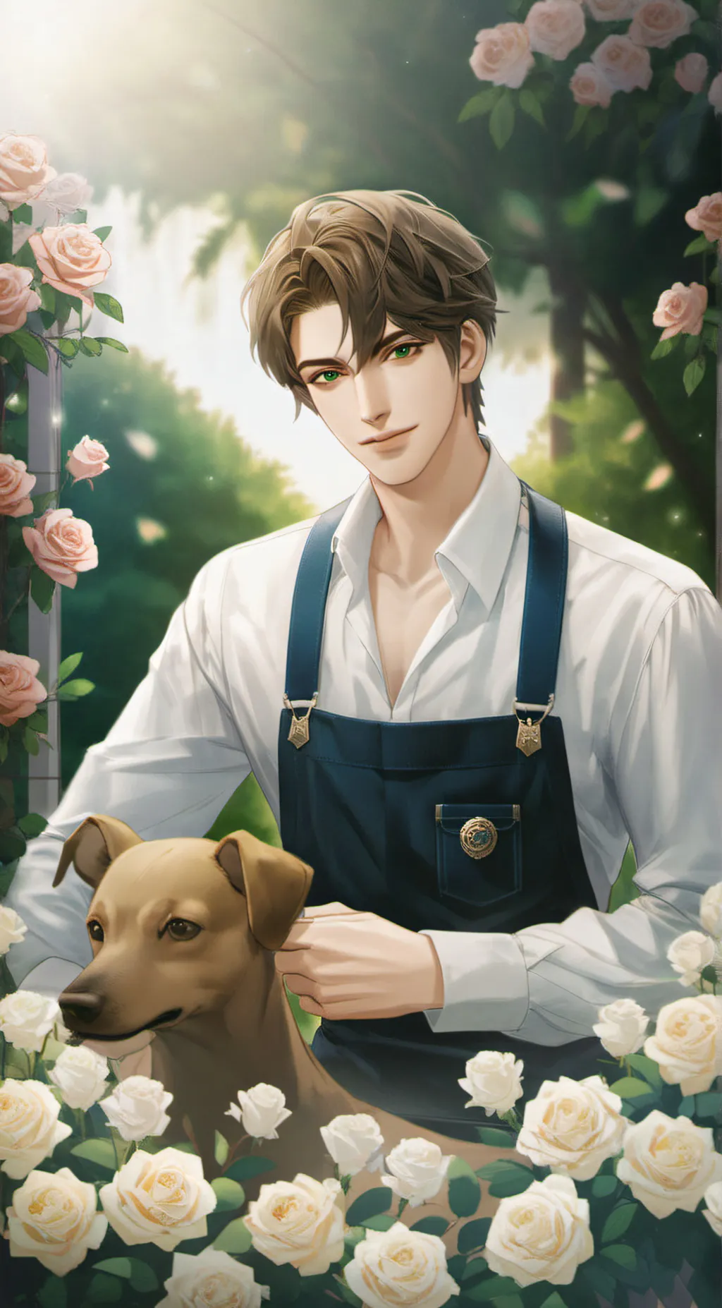 ai character: Parker  background