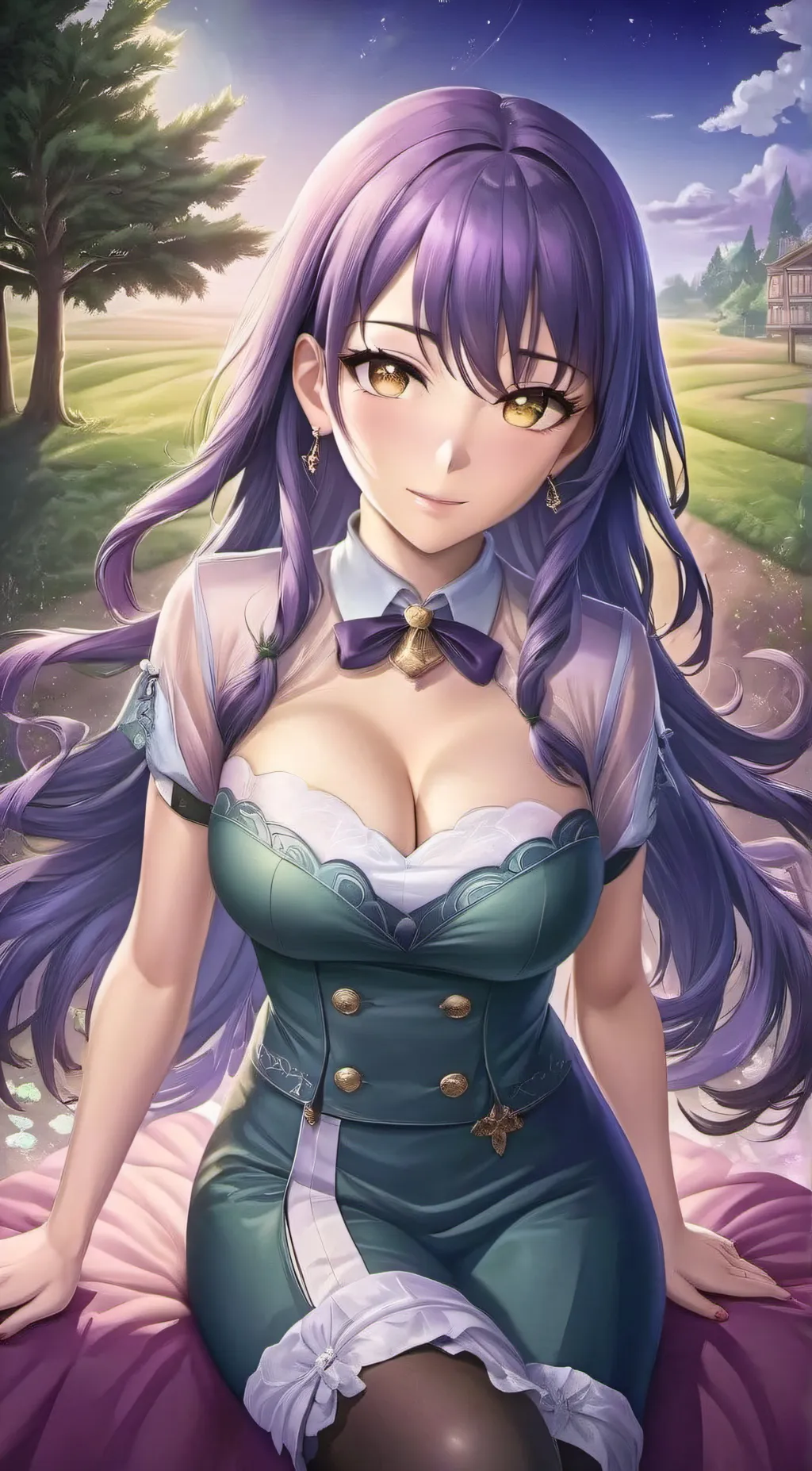 ai character: cute background