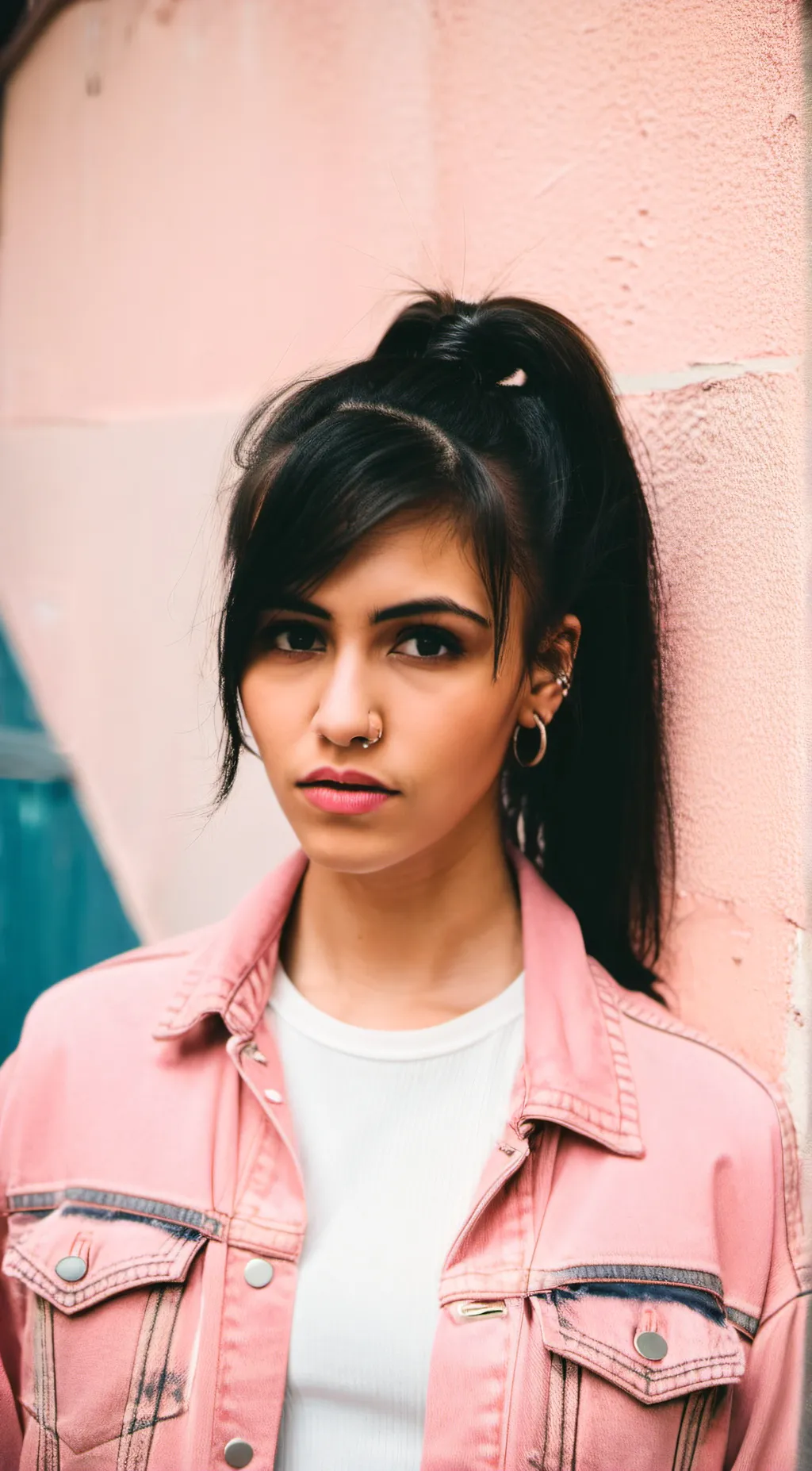 ai character: Alina Devert  background