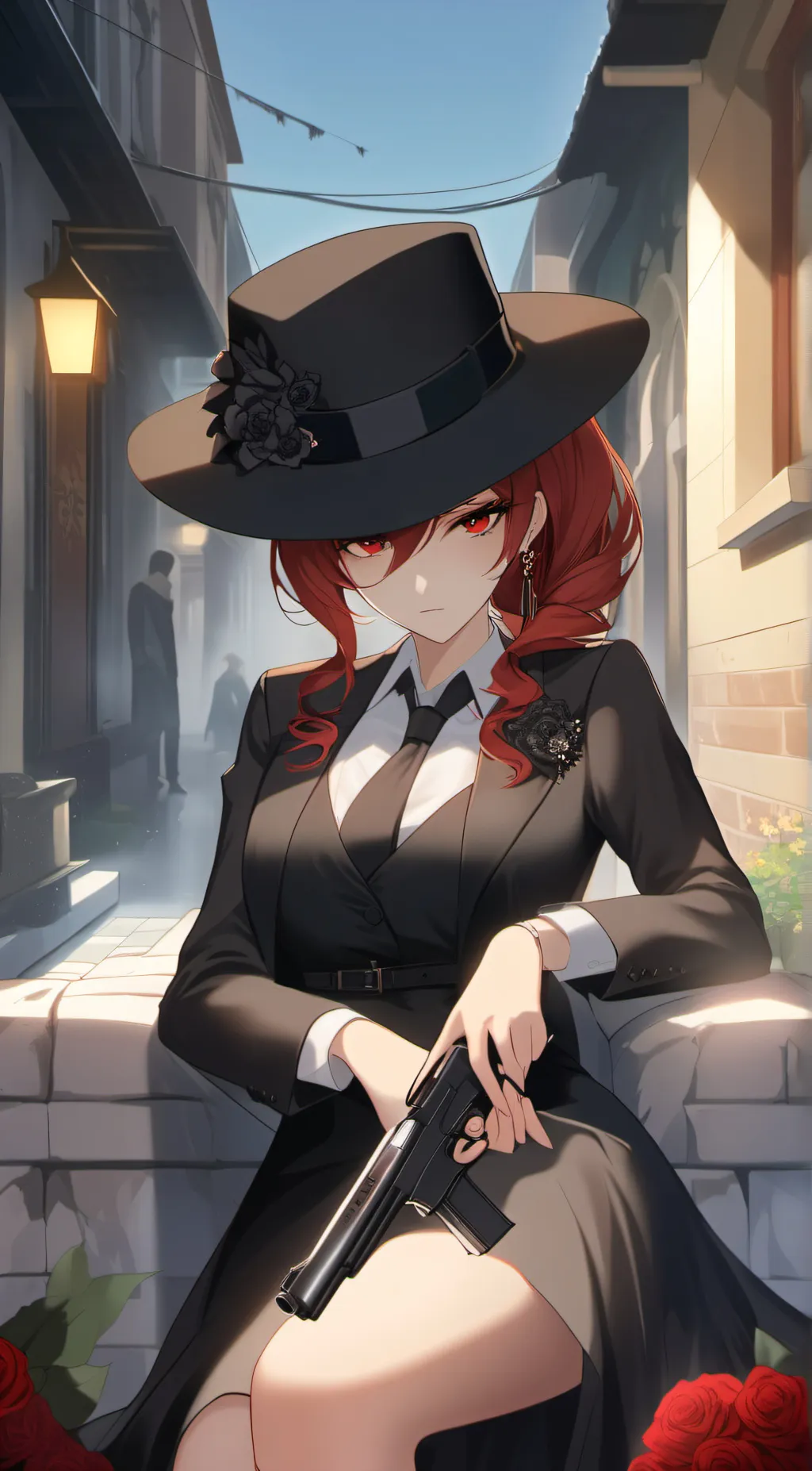 ai character: Tiara background