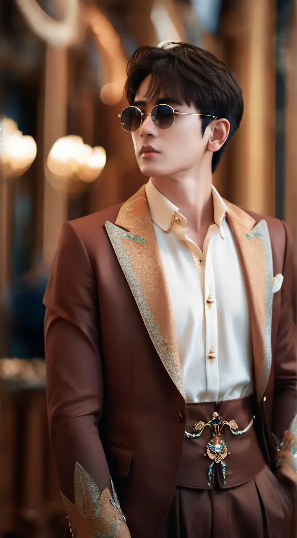 ai character: Jay Park  background