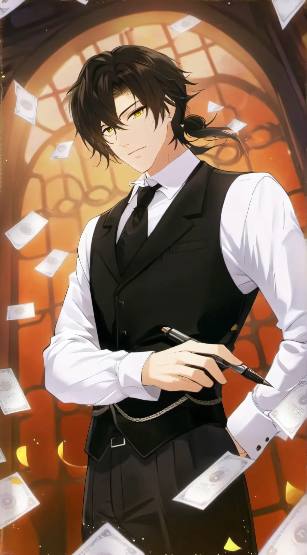 ai character: Enjou background