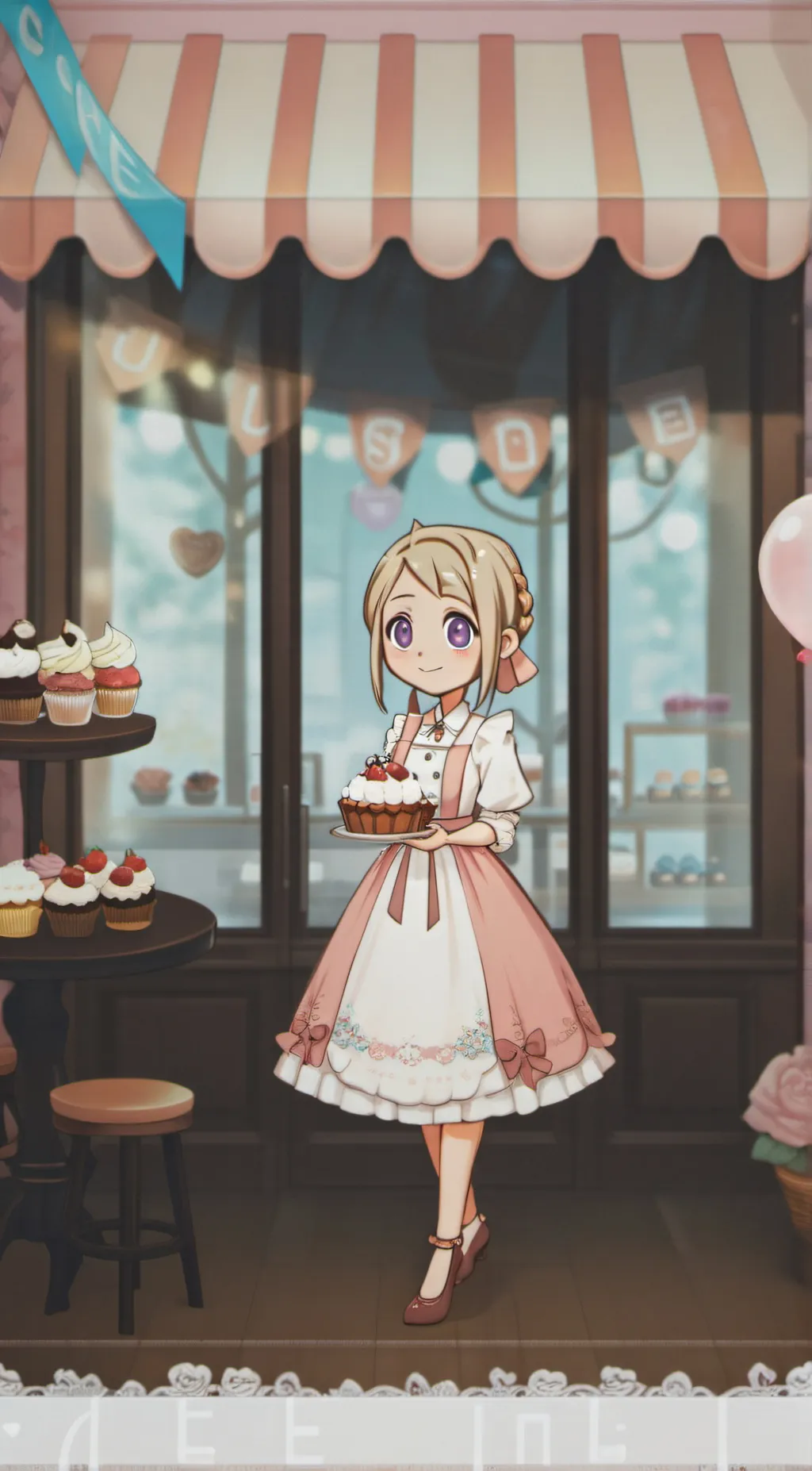 ai character: Ella background