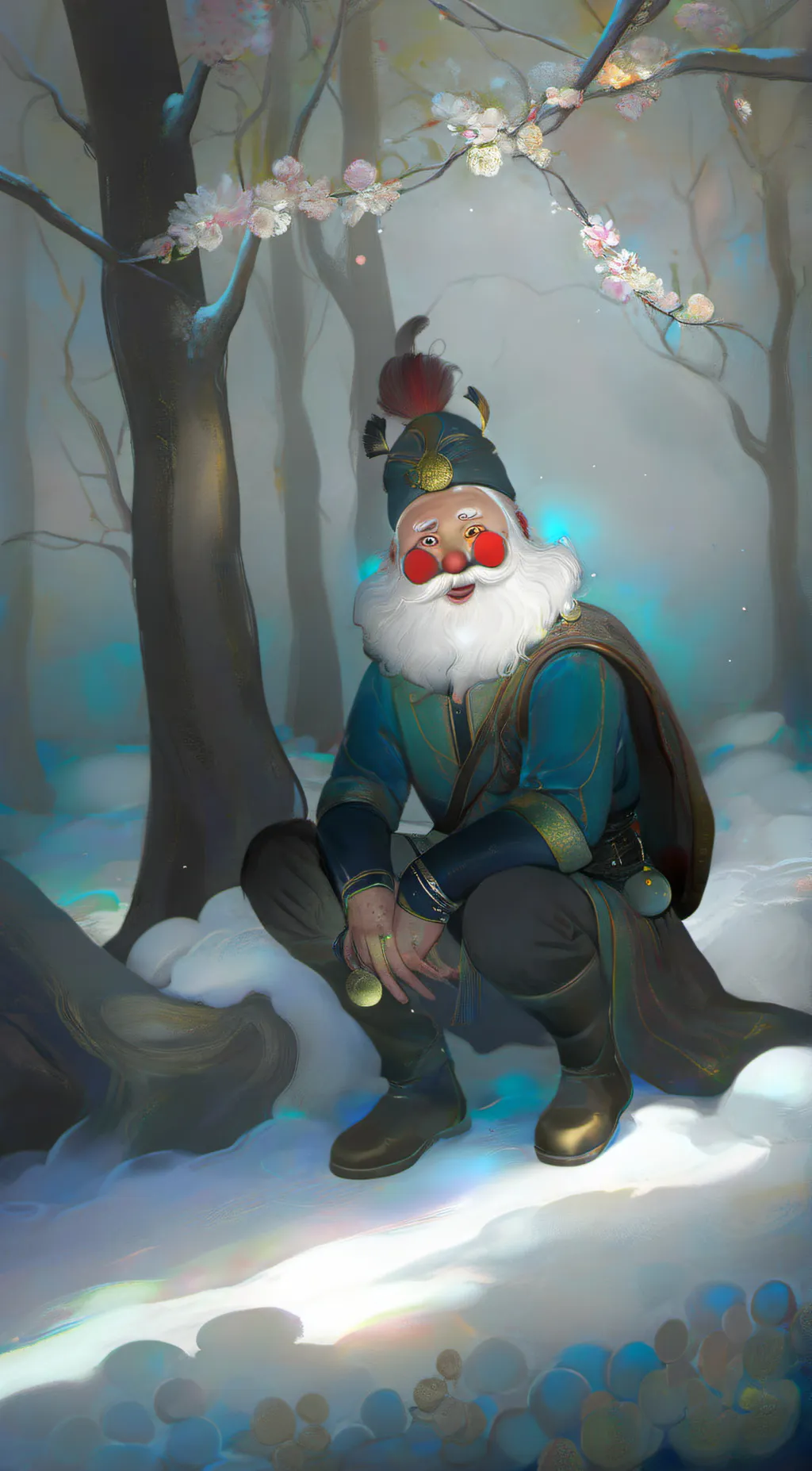 ai character: banban background