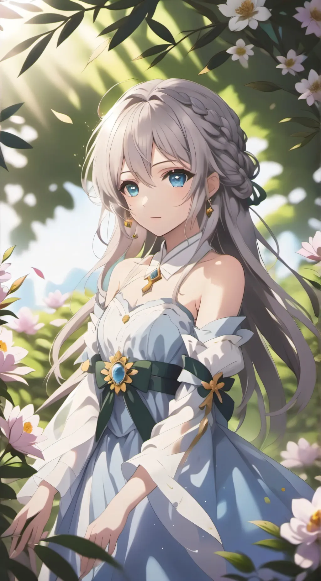 ai character: Noelle Claus background