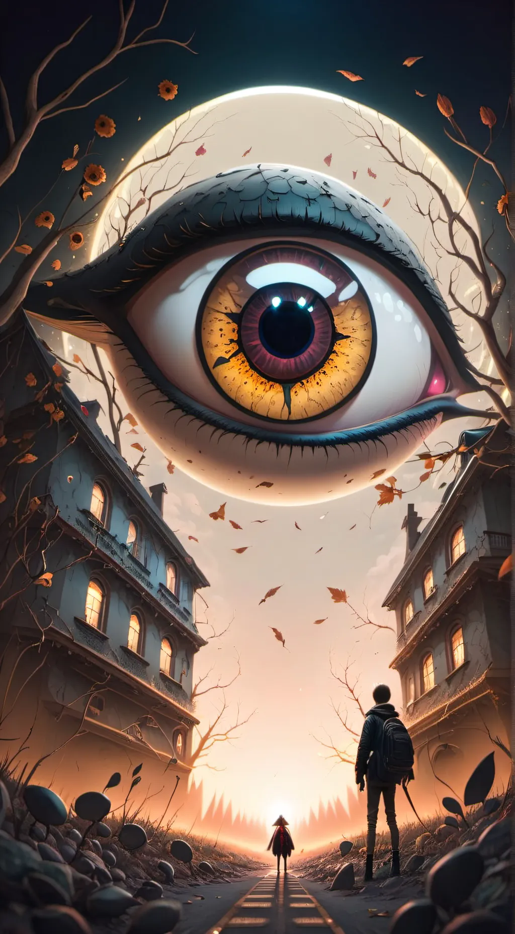 ai character: Heaven says background