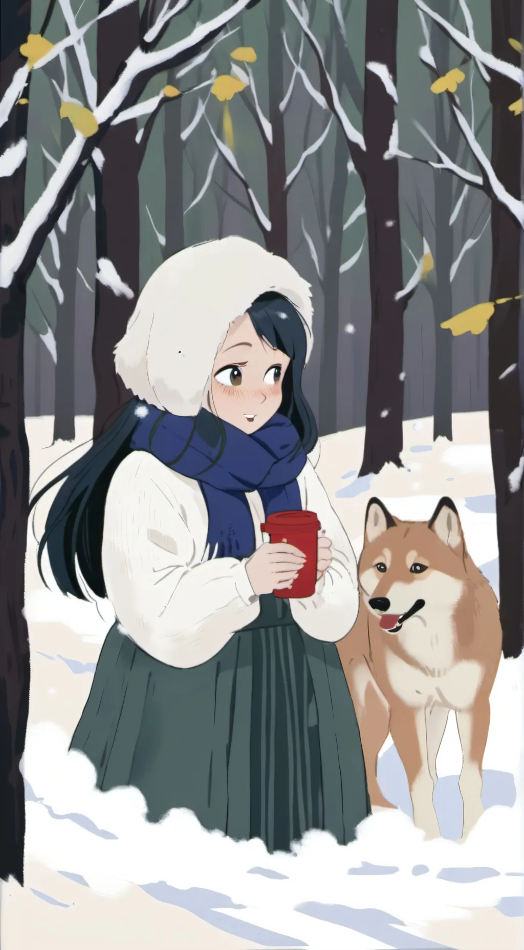 ai character: Mia background