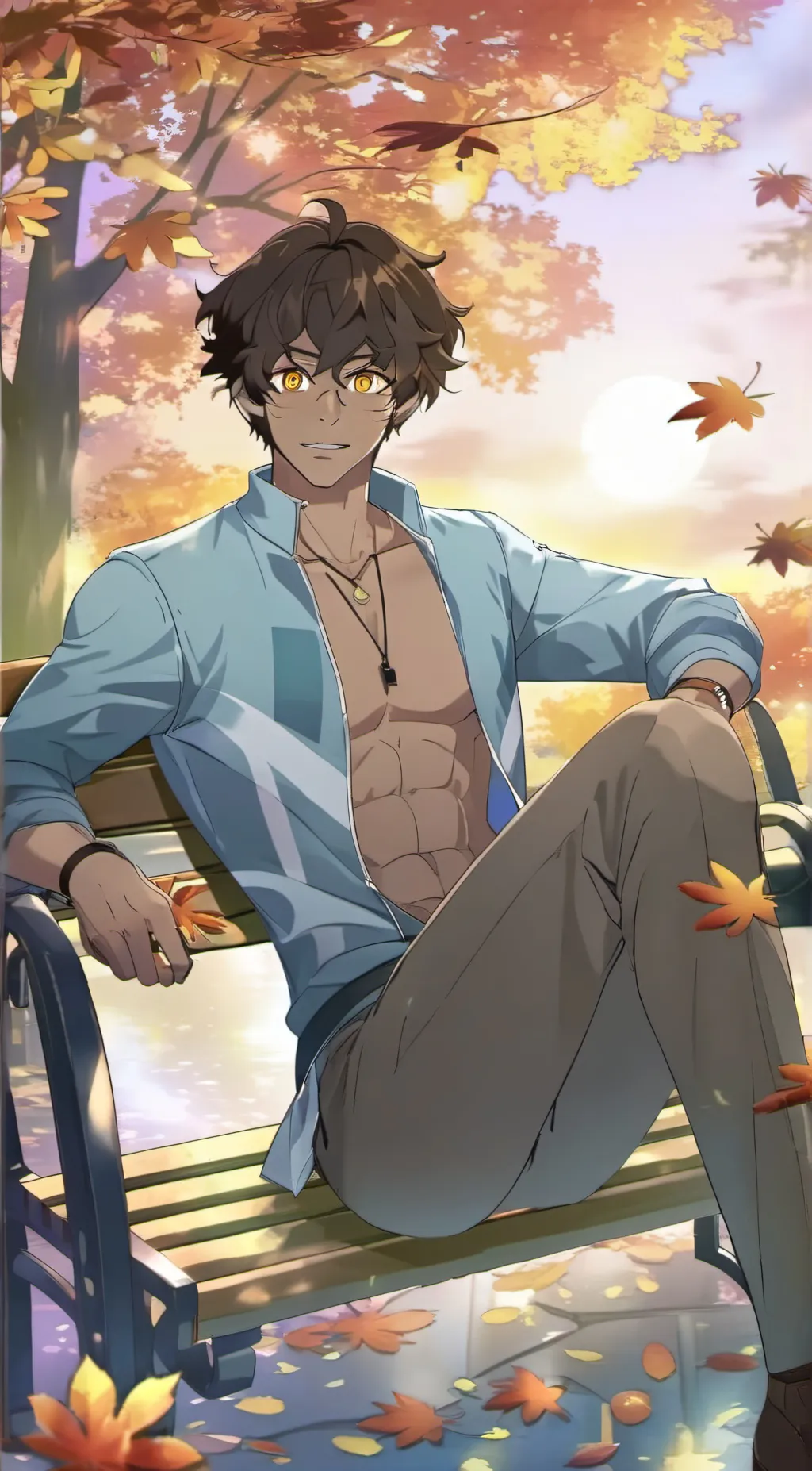 ai character: Kai background