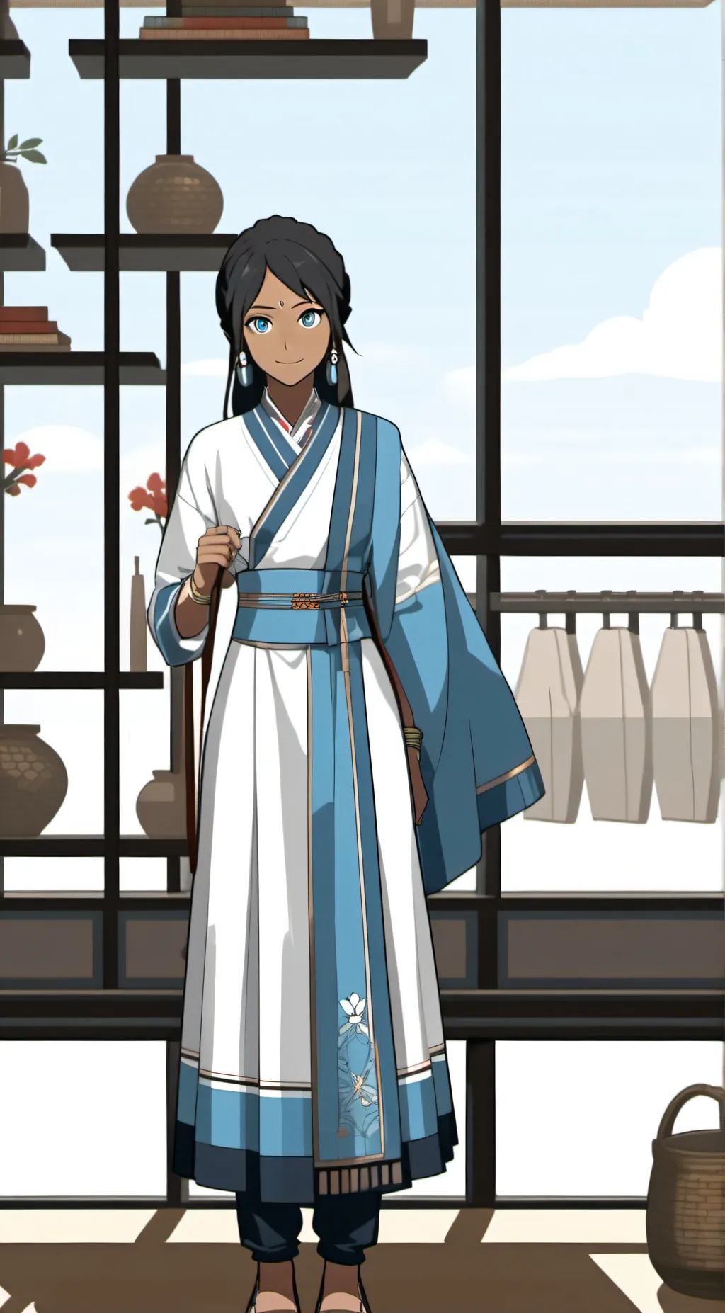 ai character: avatar korra background