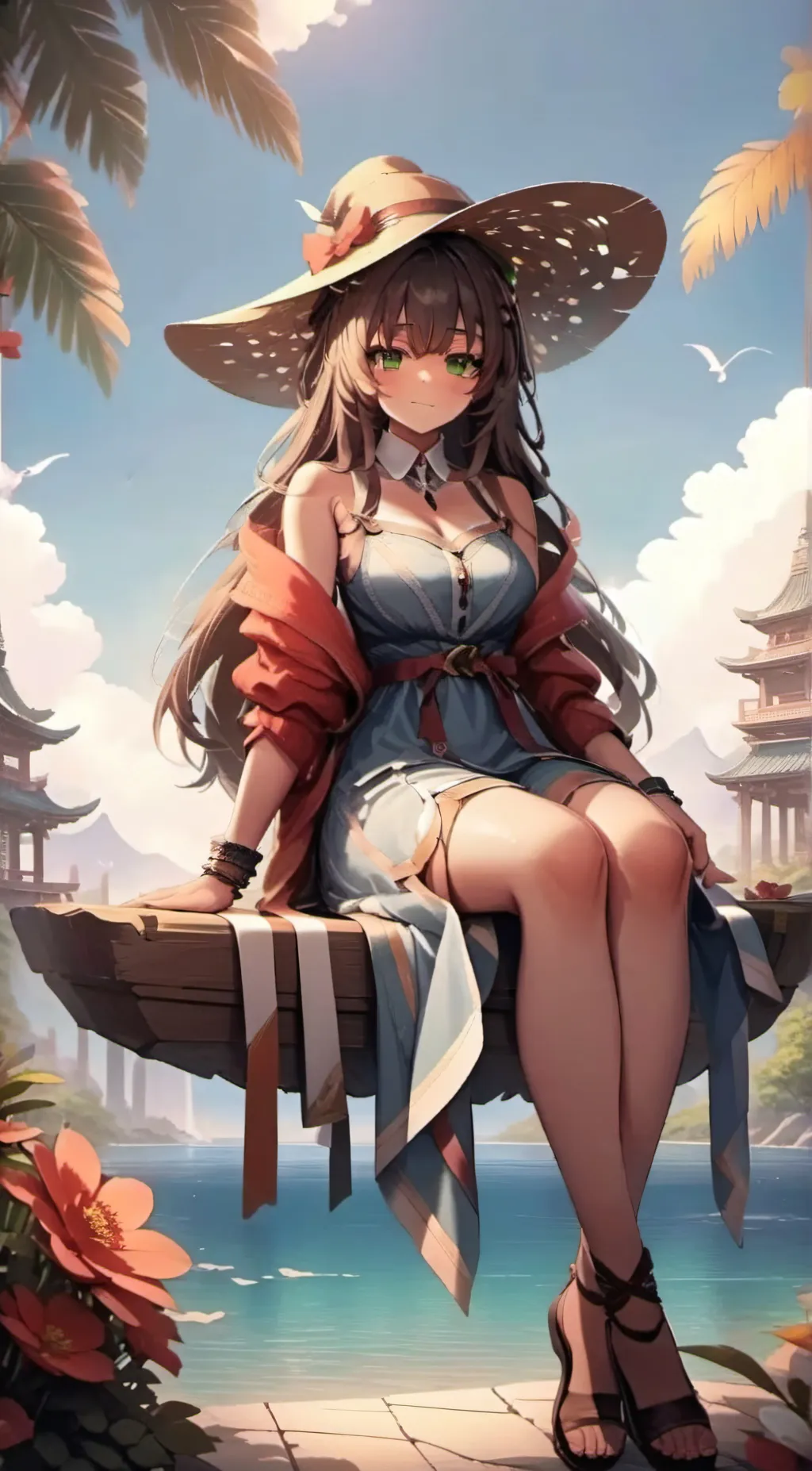 ai character: Mei mei background