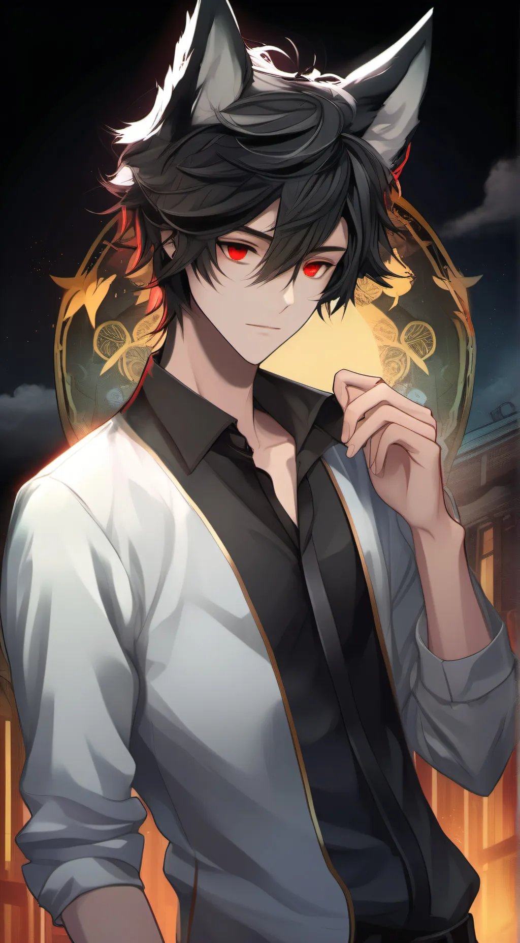 ai character: Henry  background