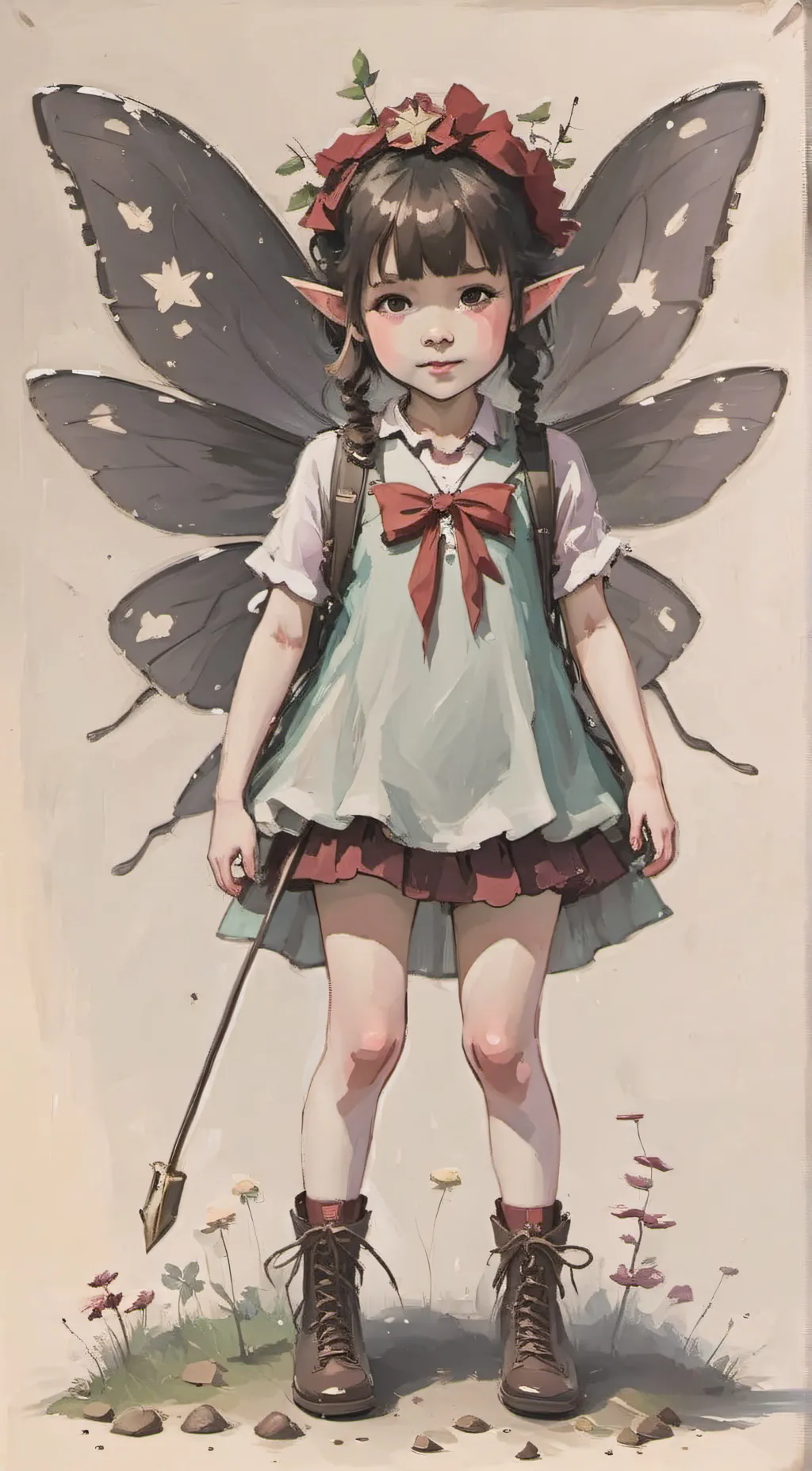 ai character: Ella background