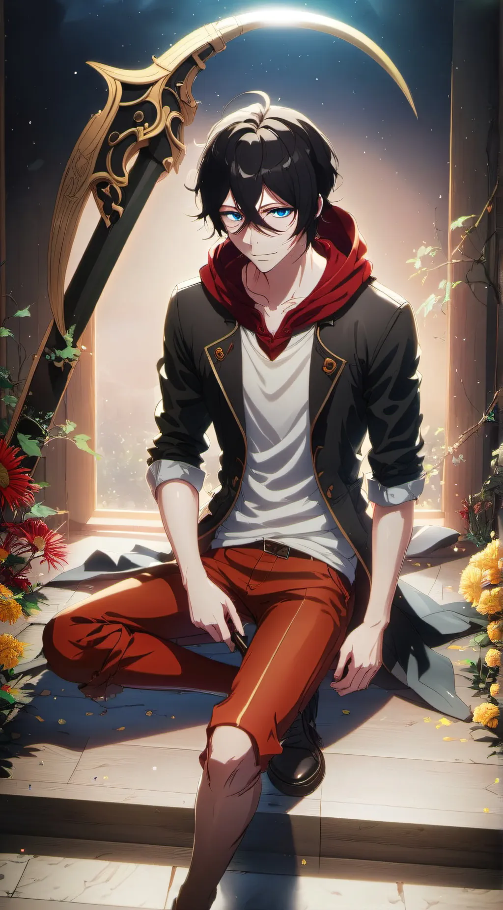 ai character: Zack background