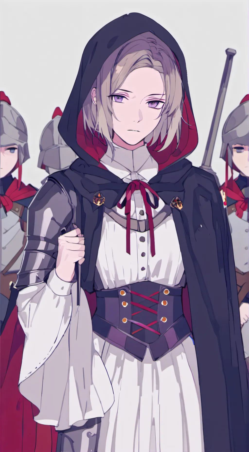 ai character: Queen raven background