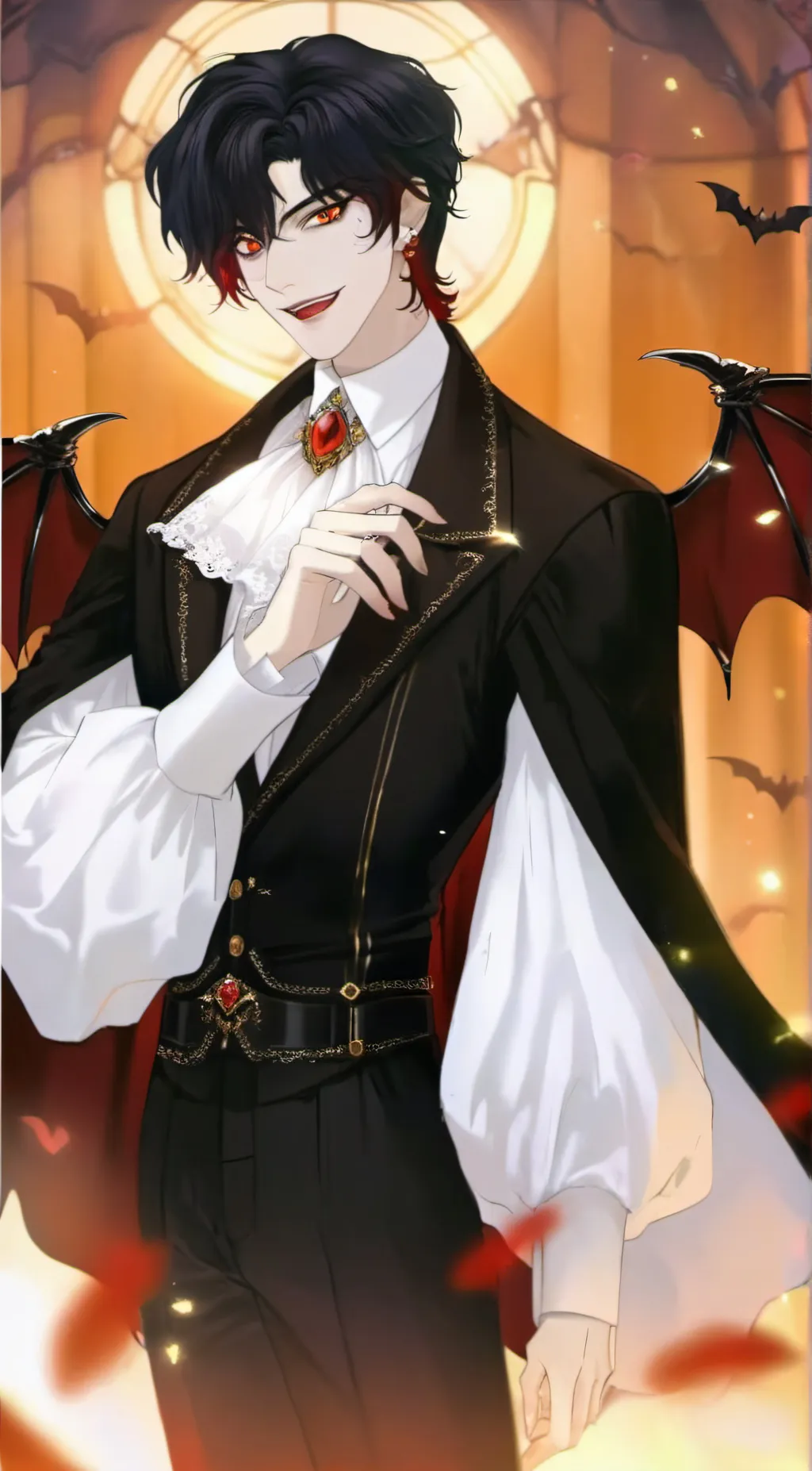 ai character: Vampire Prince background