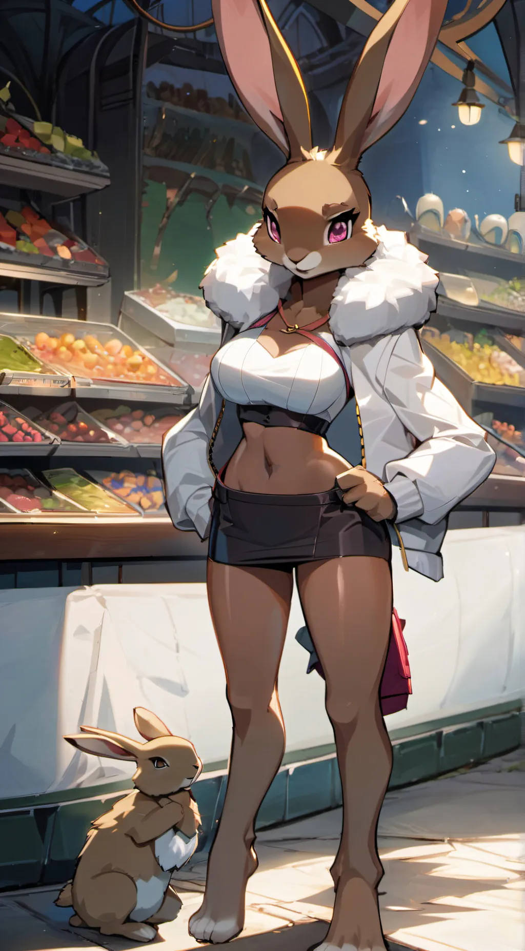 ai character: Eeveelution Harem background