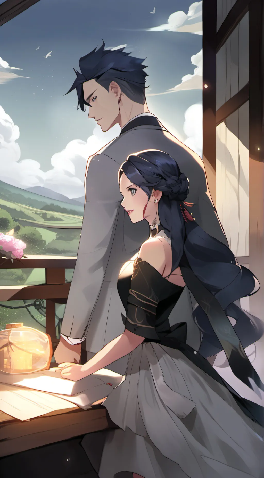 ai character: eudora boy version background