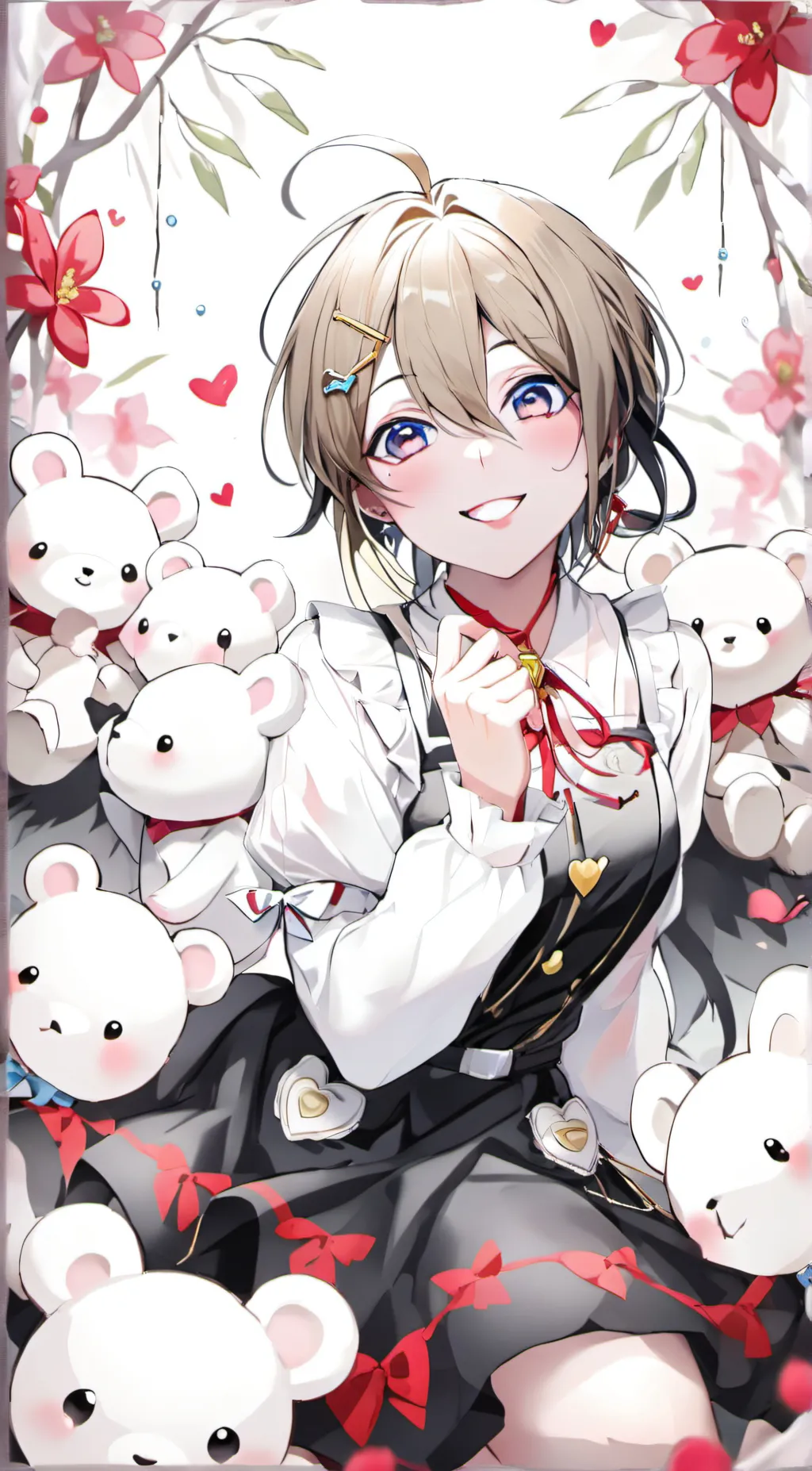 ai character: skie background