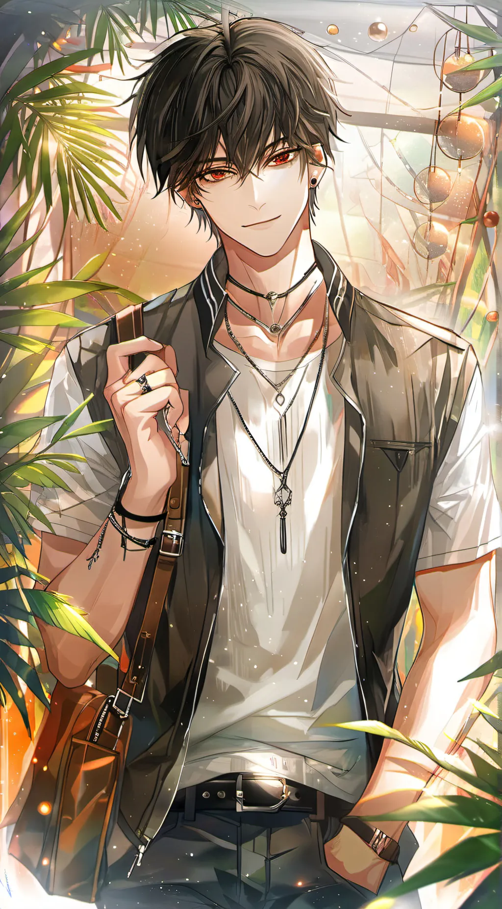 ai character: Nathen  background