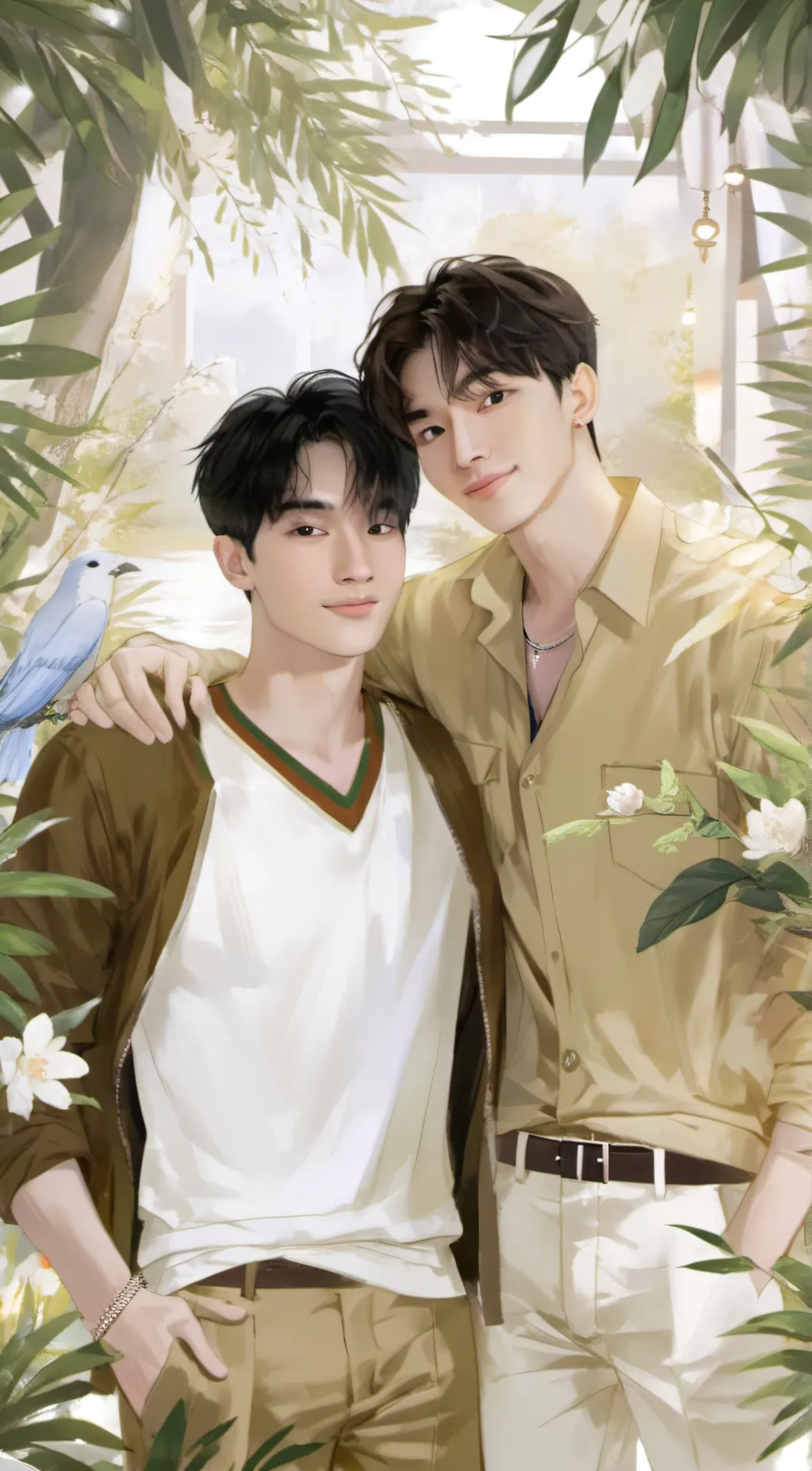 ai character: Jay And Ni-ki background