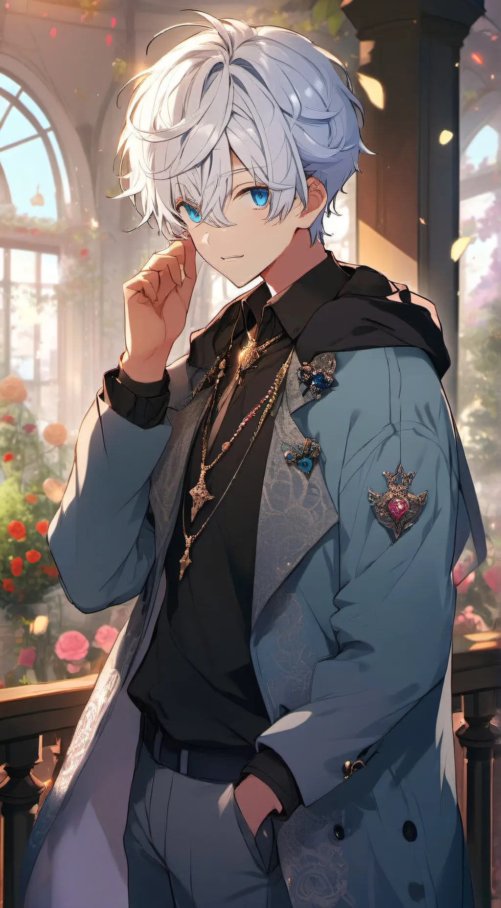 ai character: kyle background