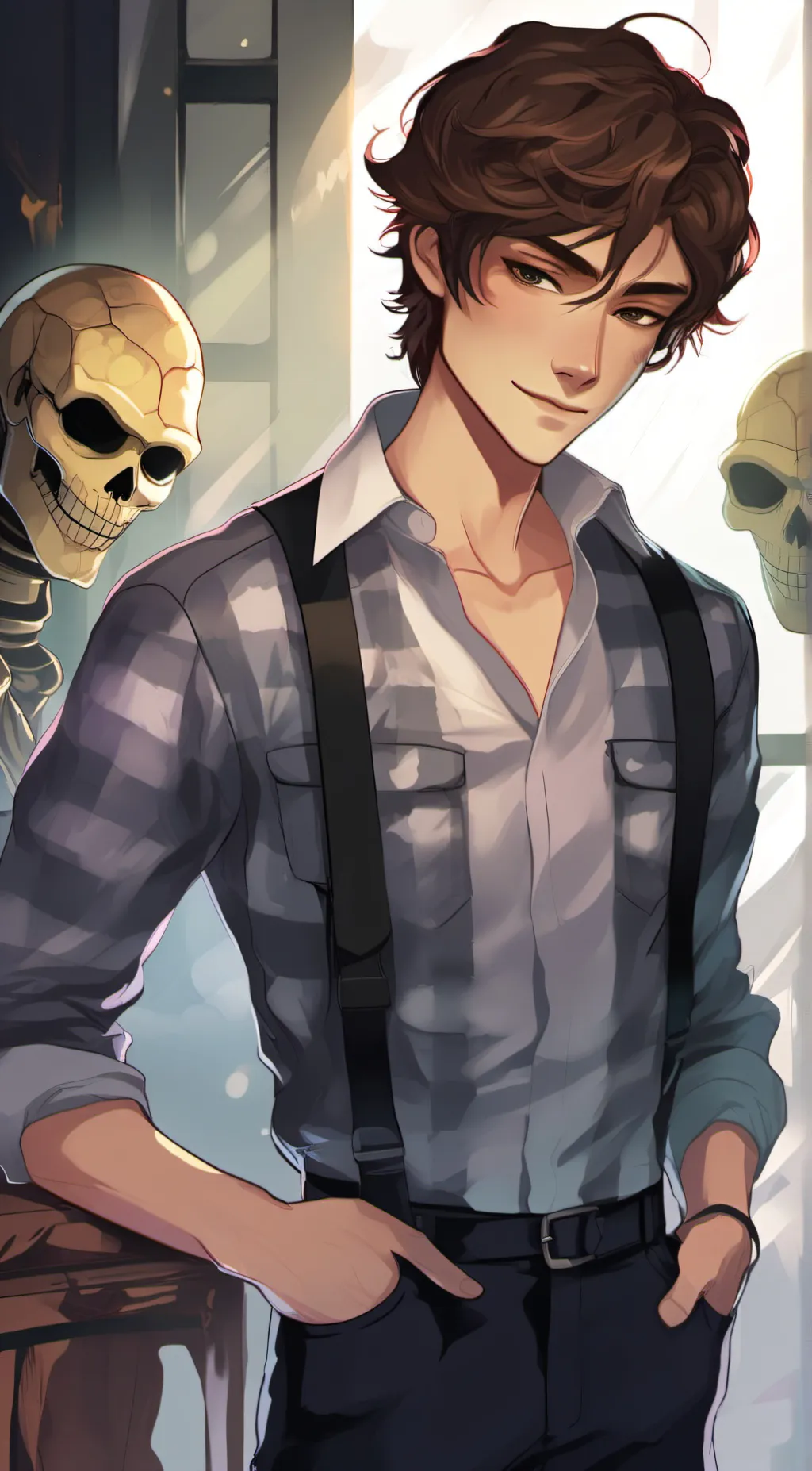 ai character: Michael Afton background