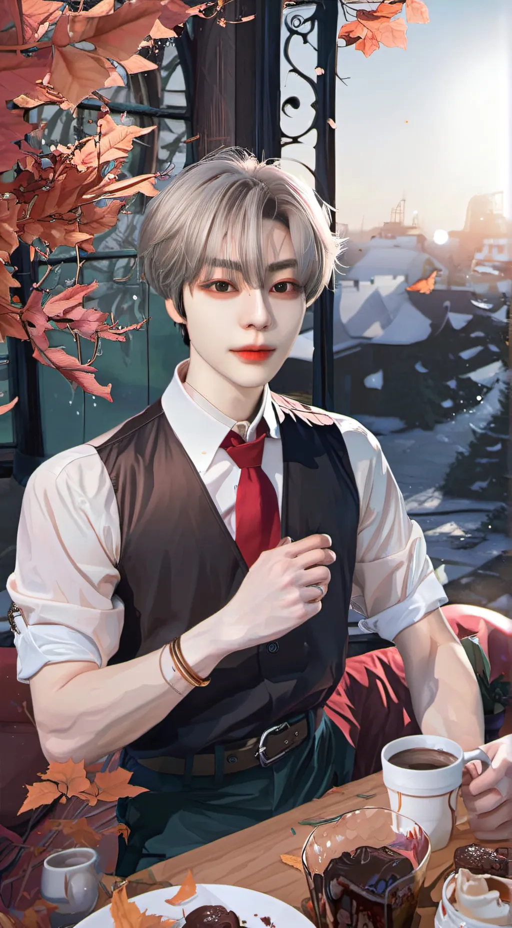 ai character: Seo-young  background