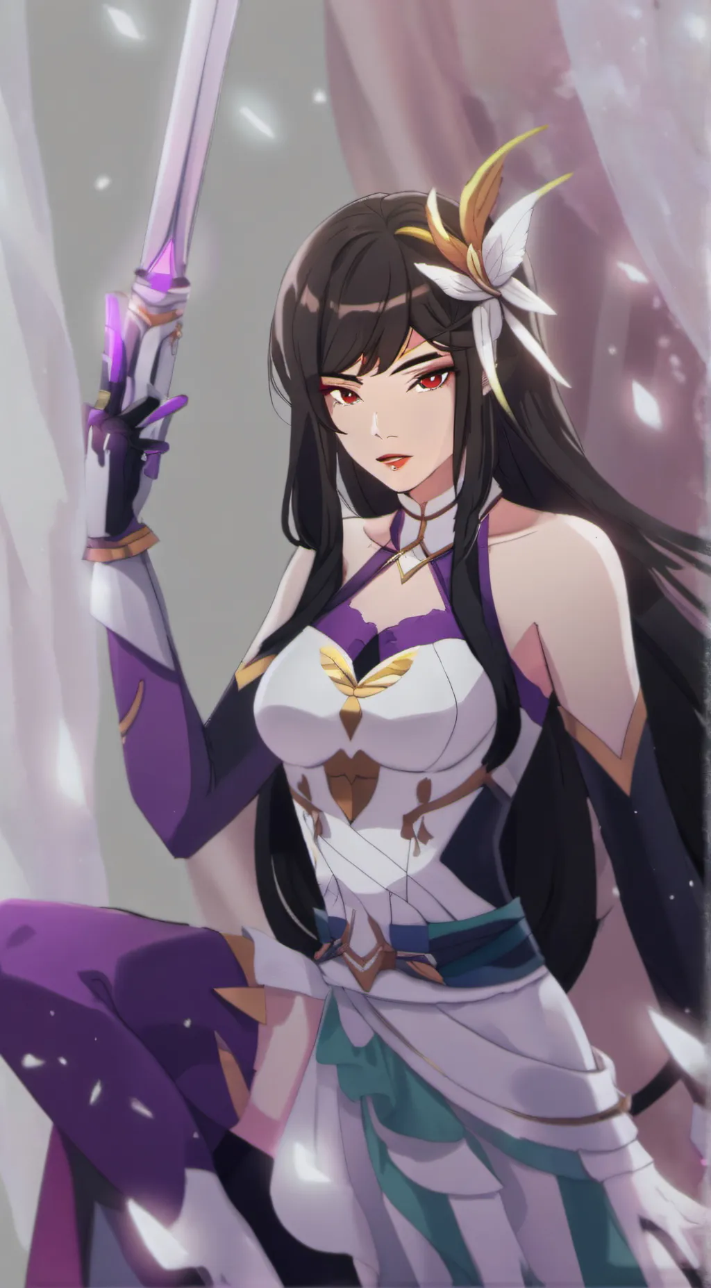 ai character: stellar background