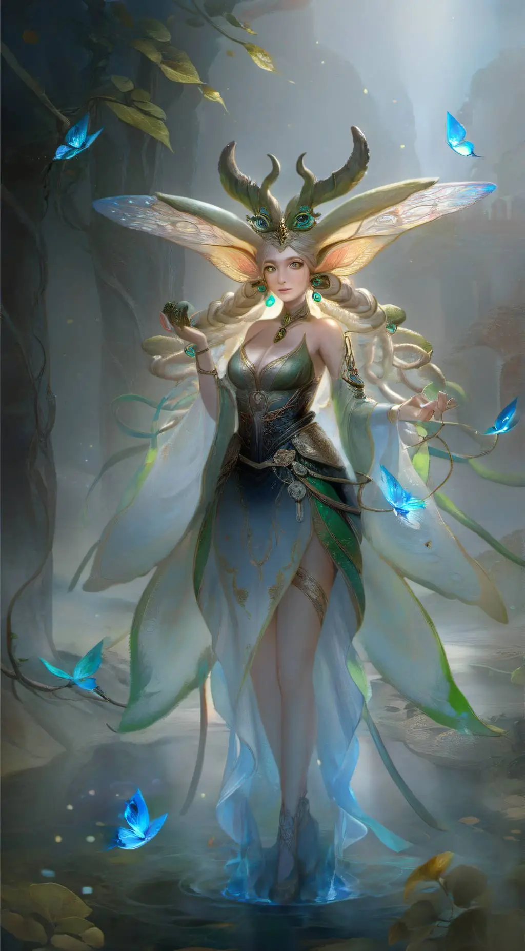 ai character: The Parasite lord background