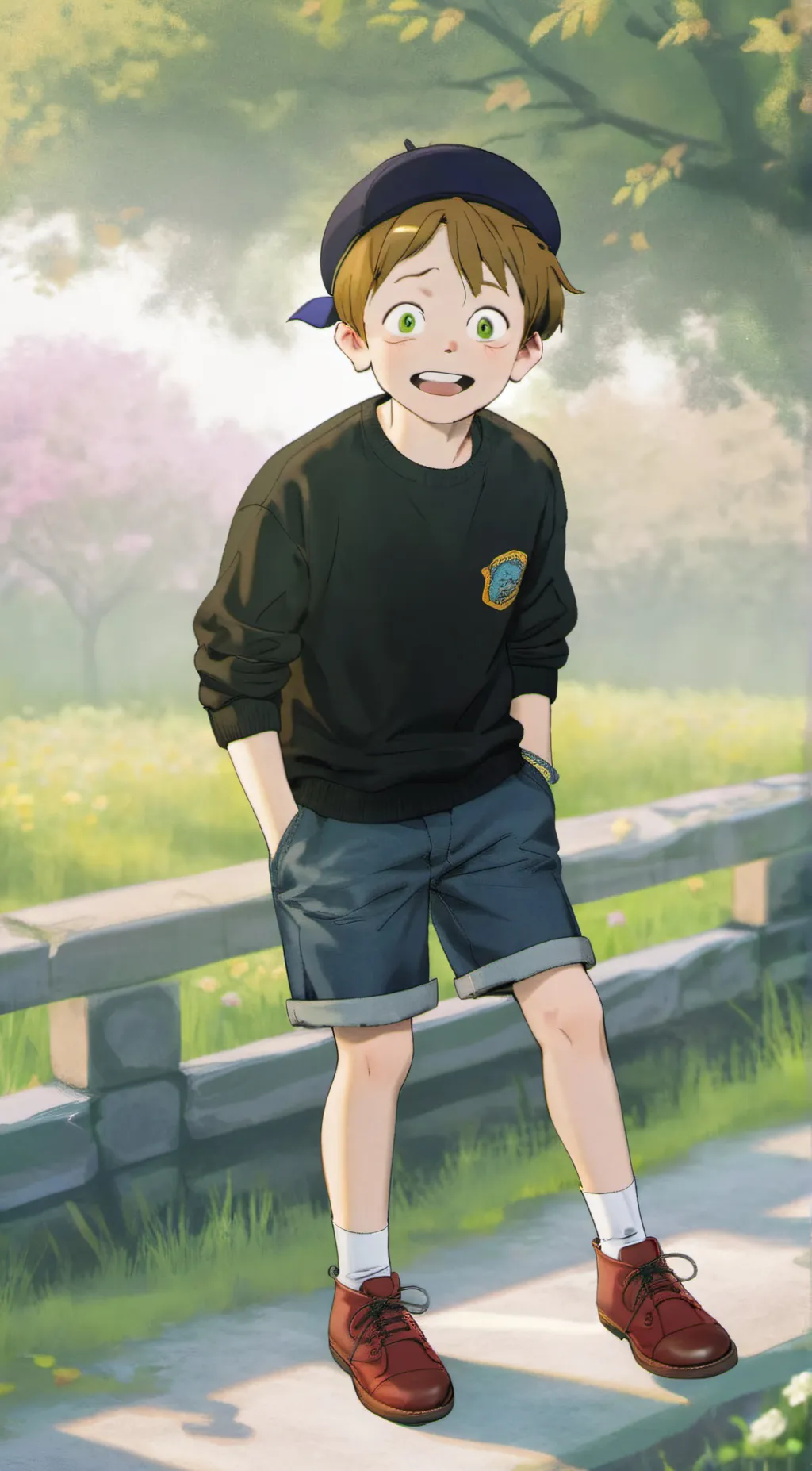 ai character: Horrid Henry  background